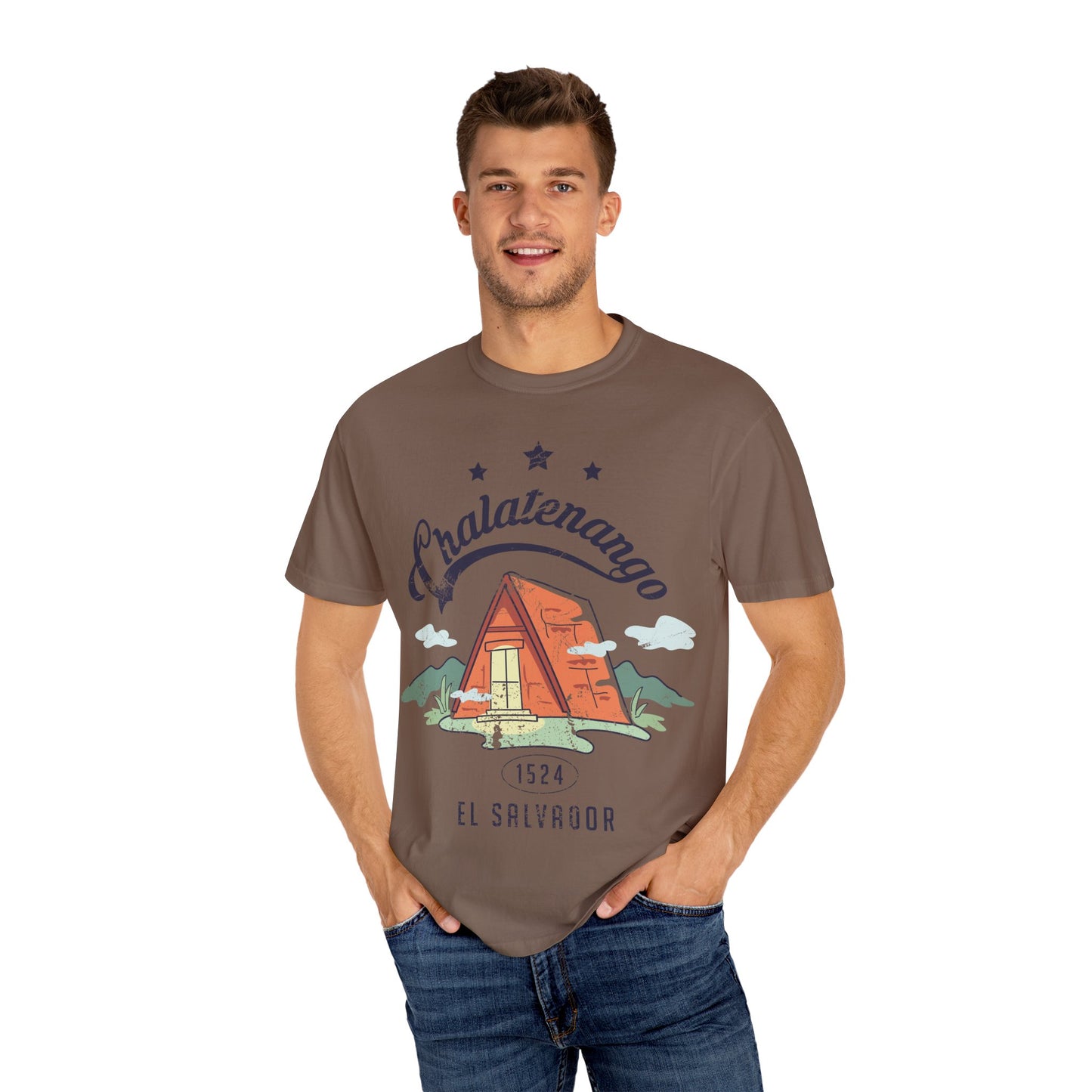 Chalate - El Salvador Unisex Garment-Dyed T-shirt