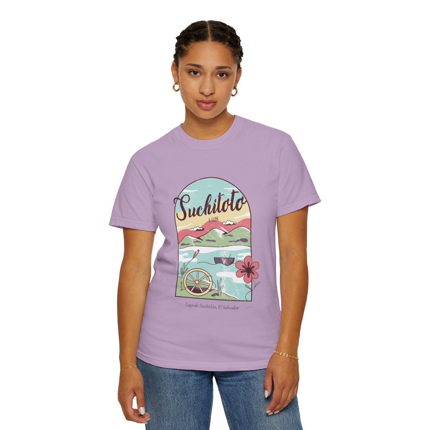 Suchitoto - El Salvador Unisex Garment-Dyed T-shirt