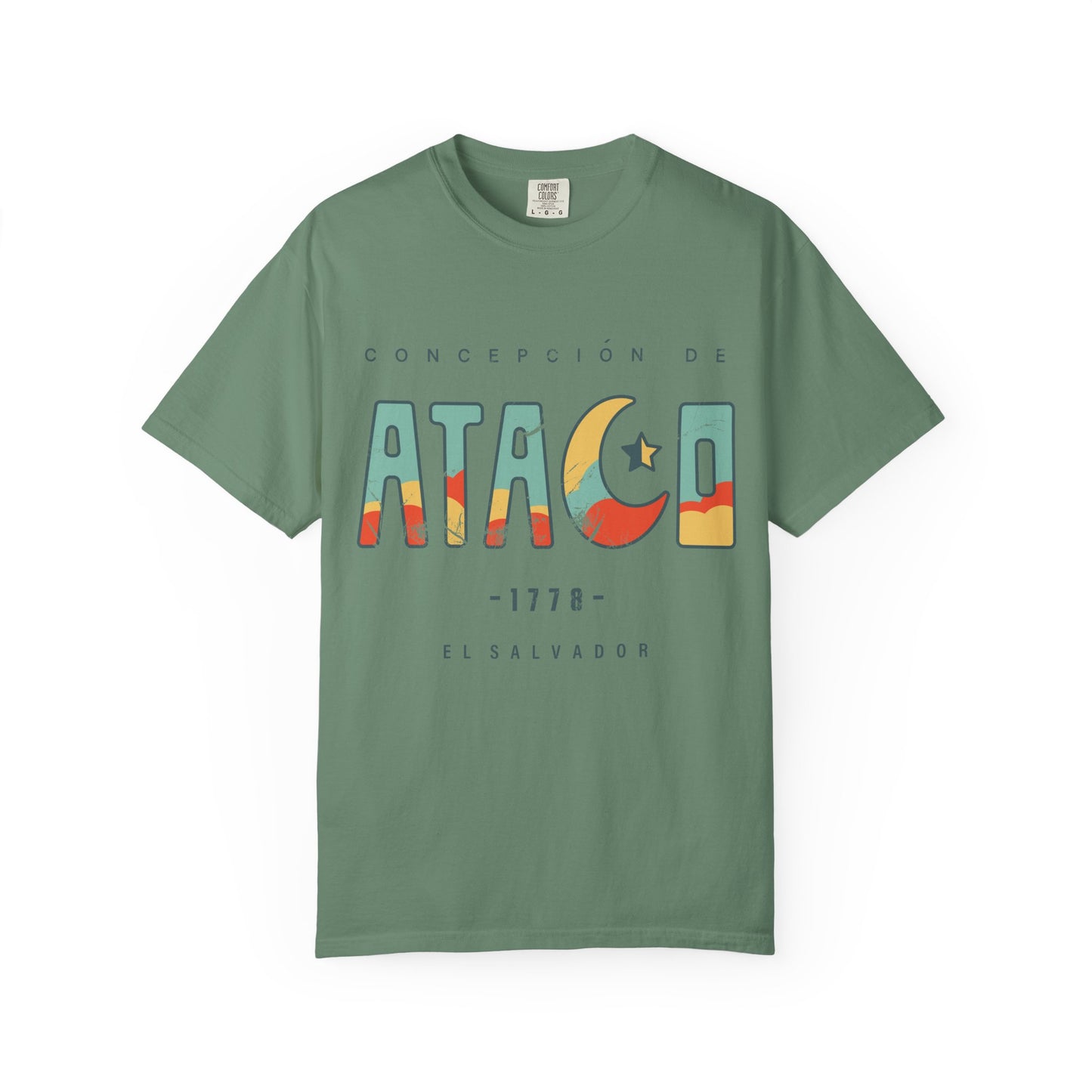 Ataco - El Salvador Unisex Garment-Dyed T-shirt