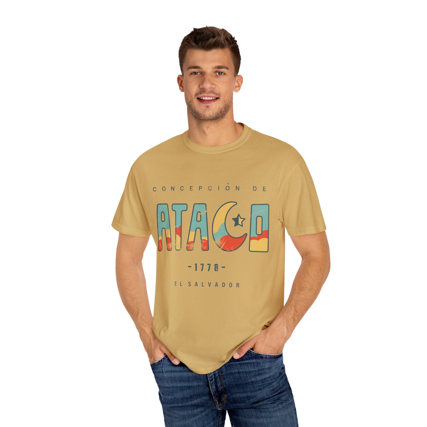 Ataco - El Salvador Unisex Garment-Dyed T-shirt