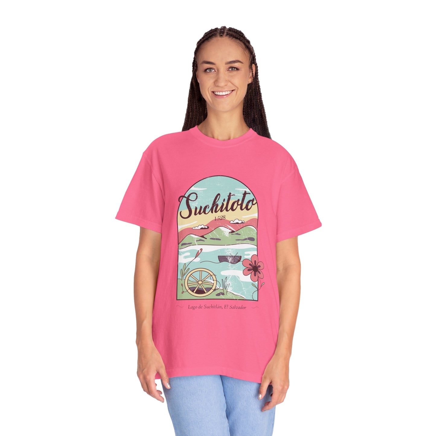 Suchitoto - El Salvador Unisex Garment-Dyed T-shirt