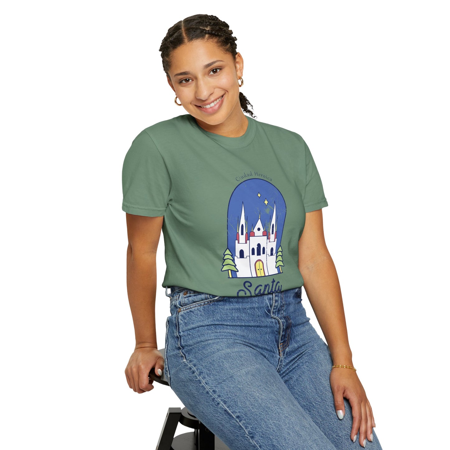 Santa Ana - El Salvador Unisex Garment-Dyed T-shirt