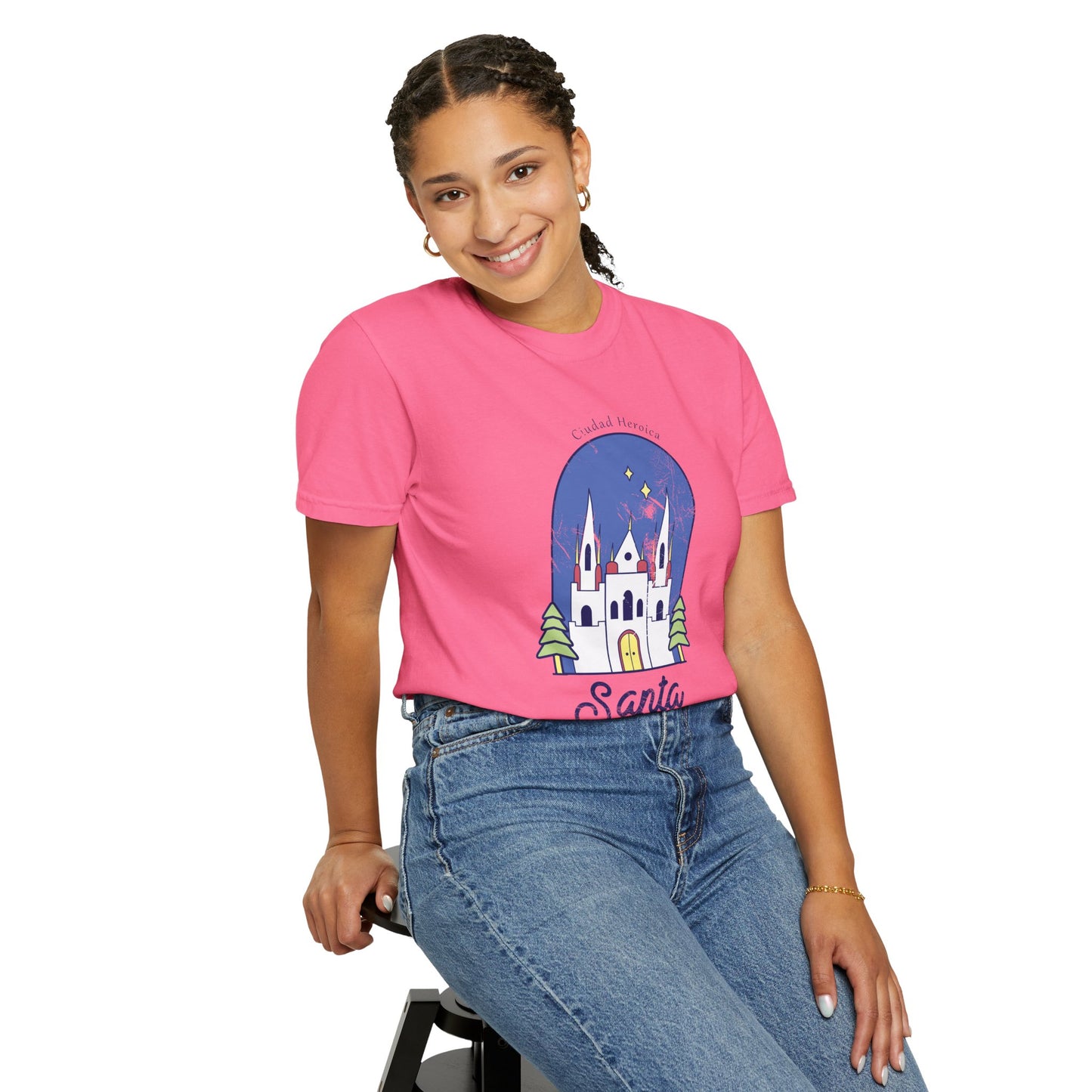 Santa Ana - El Salvador Unisex Garment-Dyed T-shirt