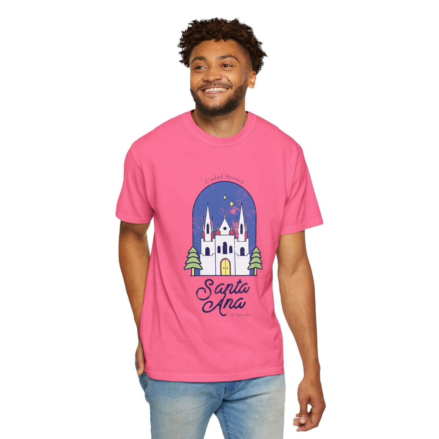Santa Ana - El Salvador Unisex Garment-Dyed T-shirt