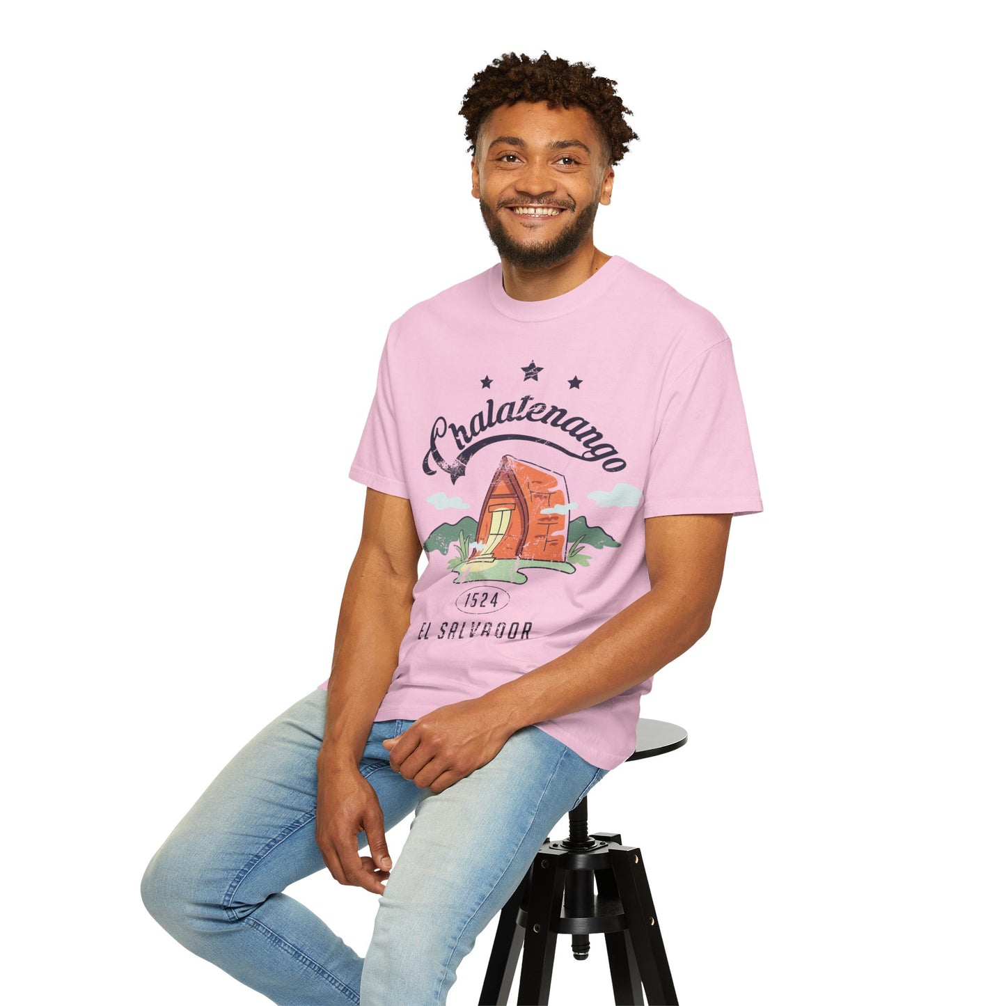 Chalate - El Salvador Unisex Garment-Dyed T-shirt
