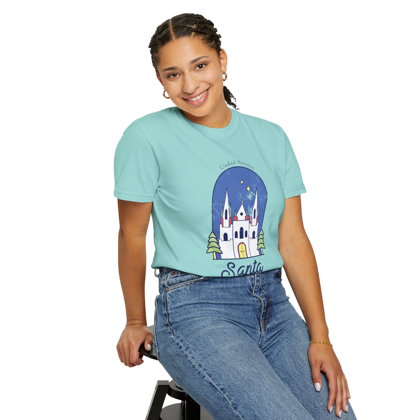 Santa Ana - El Salvador Unisex Garment-Dyed T-shirt