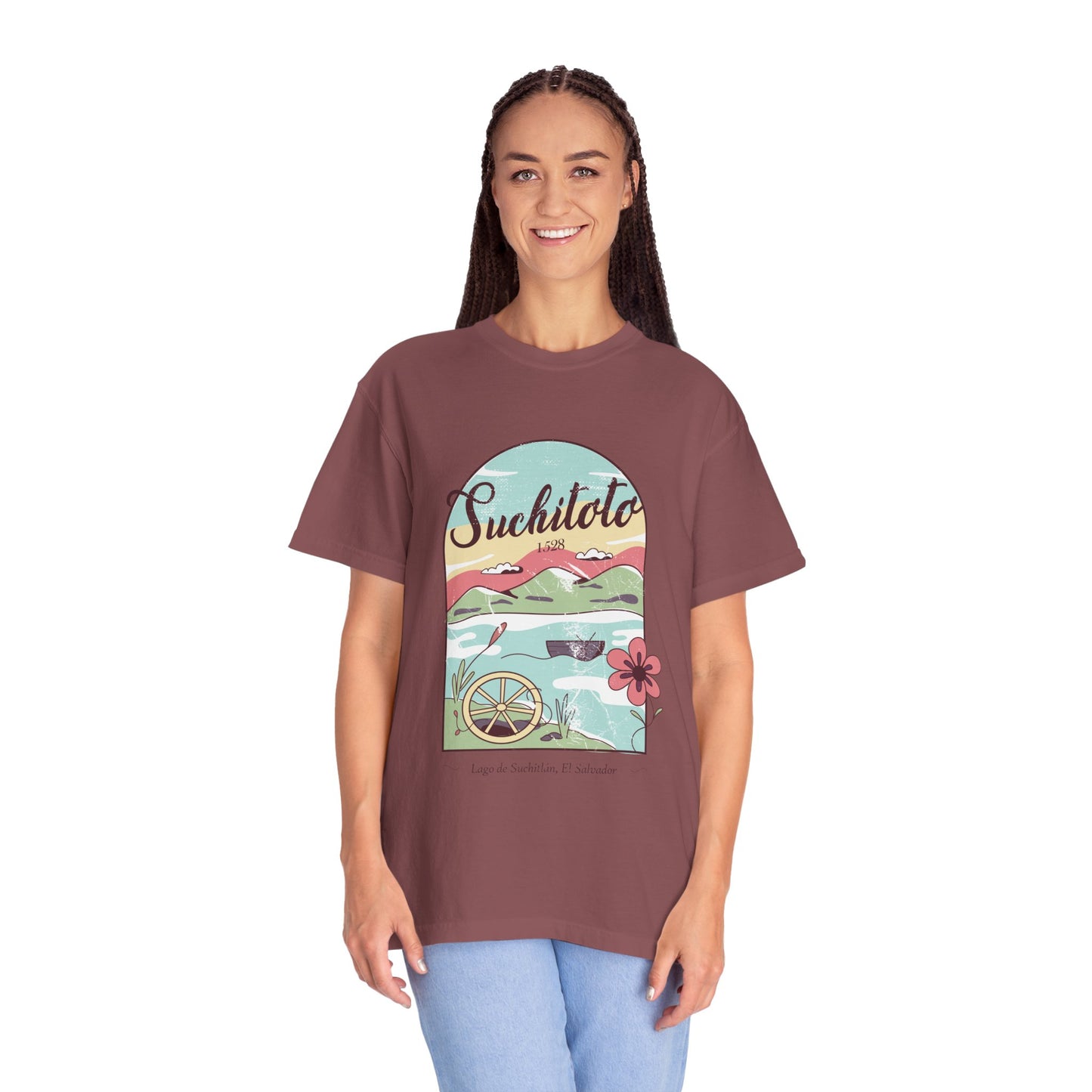 Suchitoto - El Salvador Unisex Garment-Dyed T-shirt