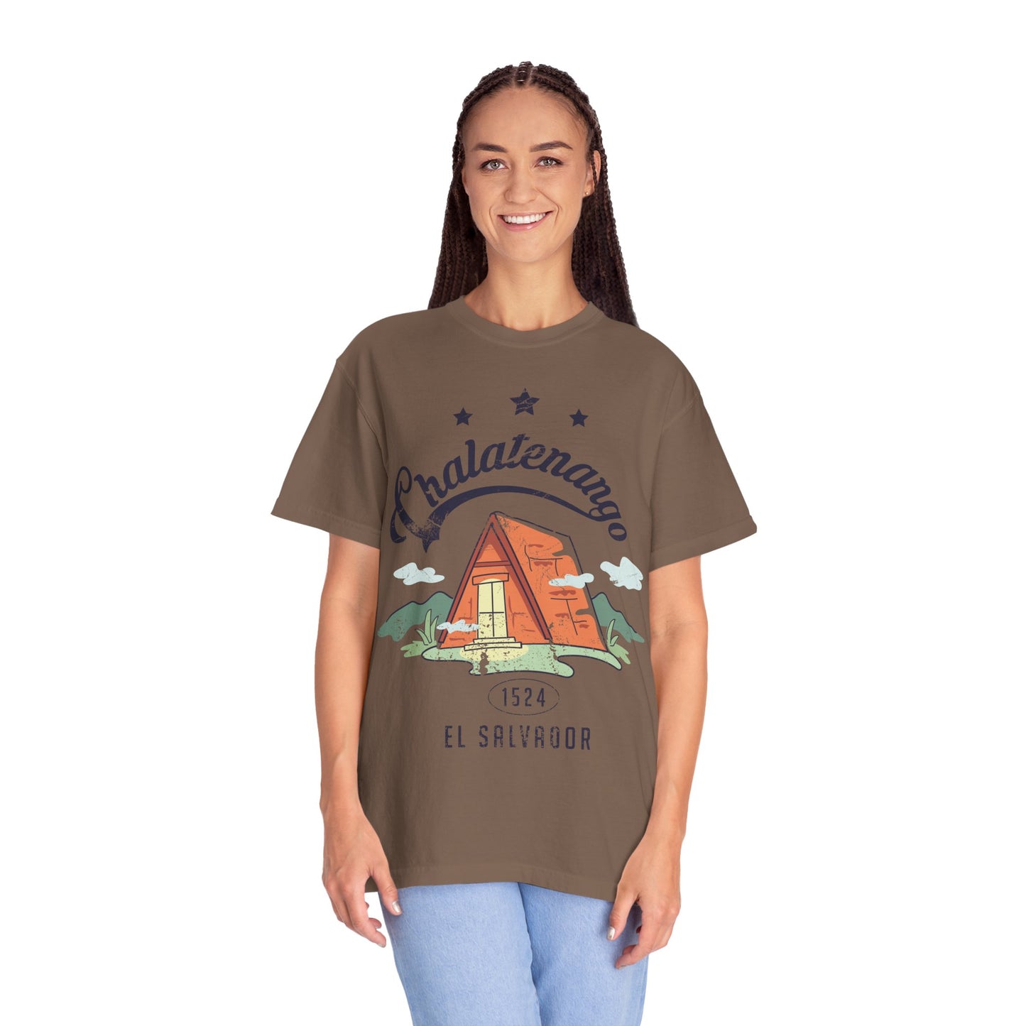 Chalate - El Salvador Unisex Garment-Dyed T-shirt