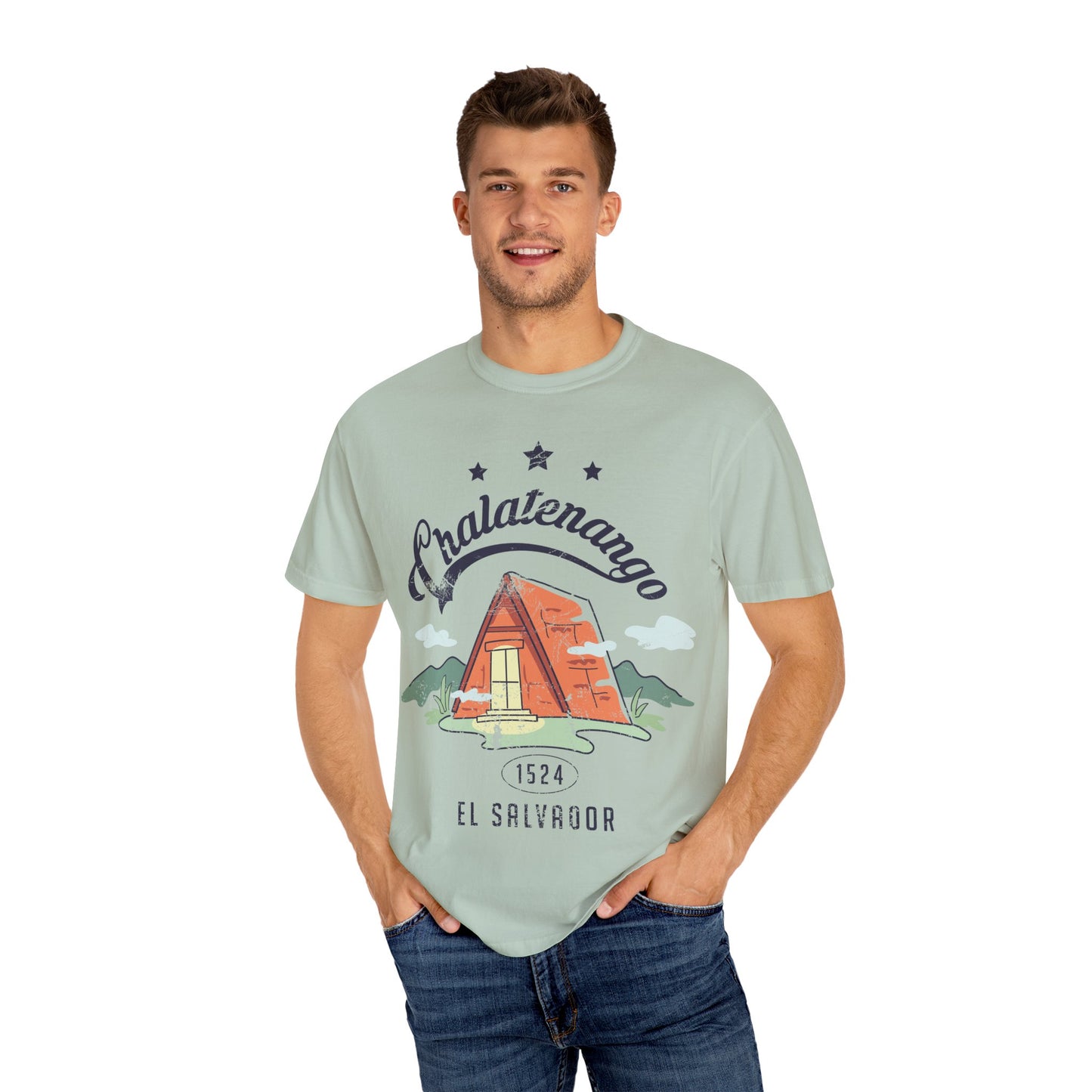 Chalate - El Salvador Unisex Garment-Dyed T-shirt