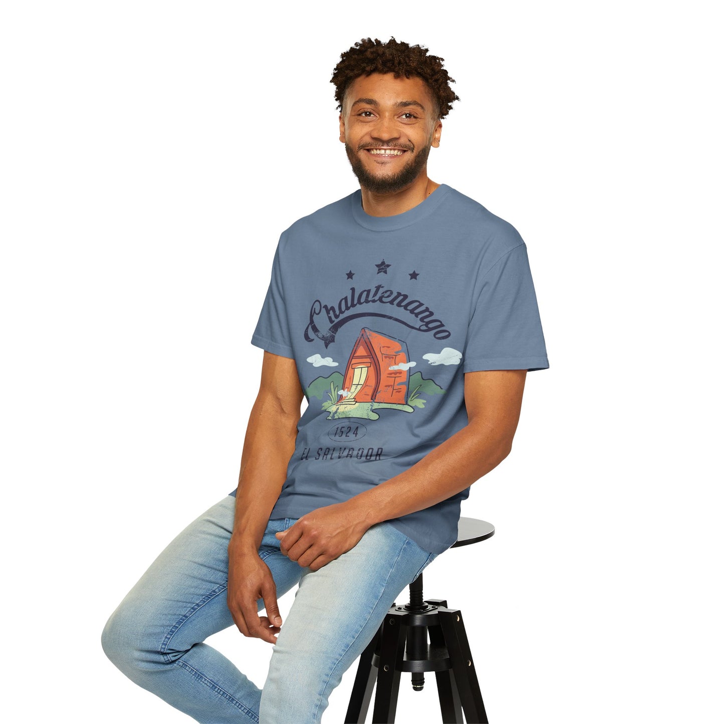 Chalate - El Salvador Unisex Garment-Dyed T-shirt