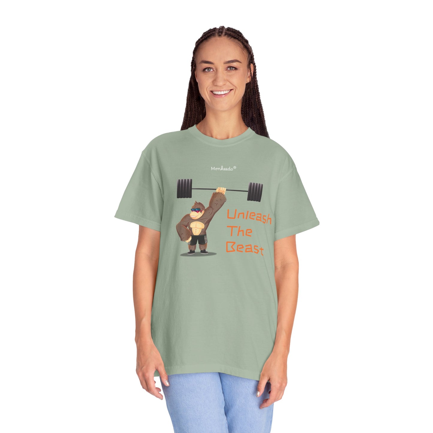 “Unleash the Beast” Monkeedo® - Unisex Garment-Dyed T-shirt