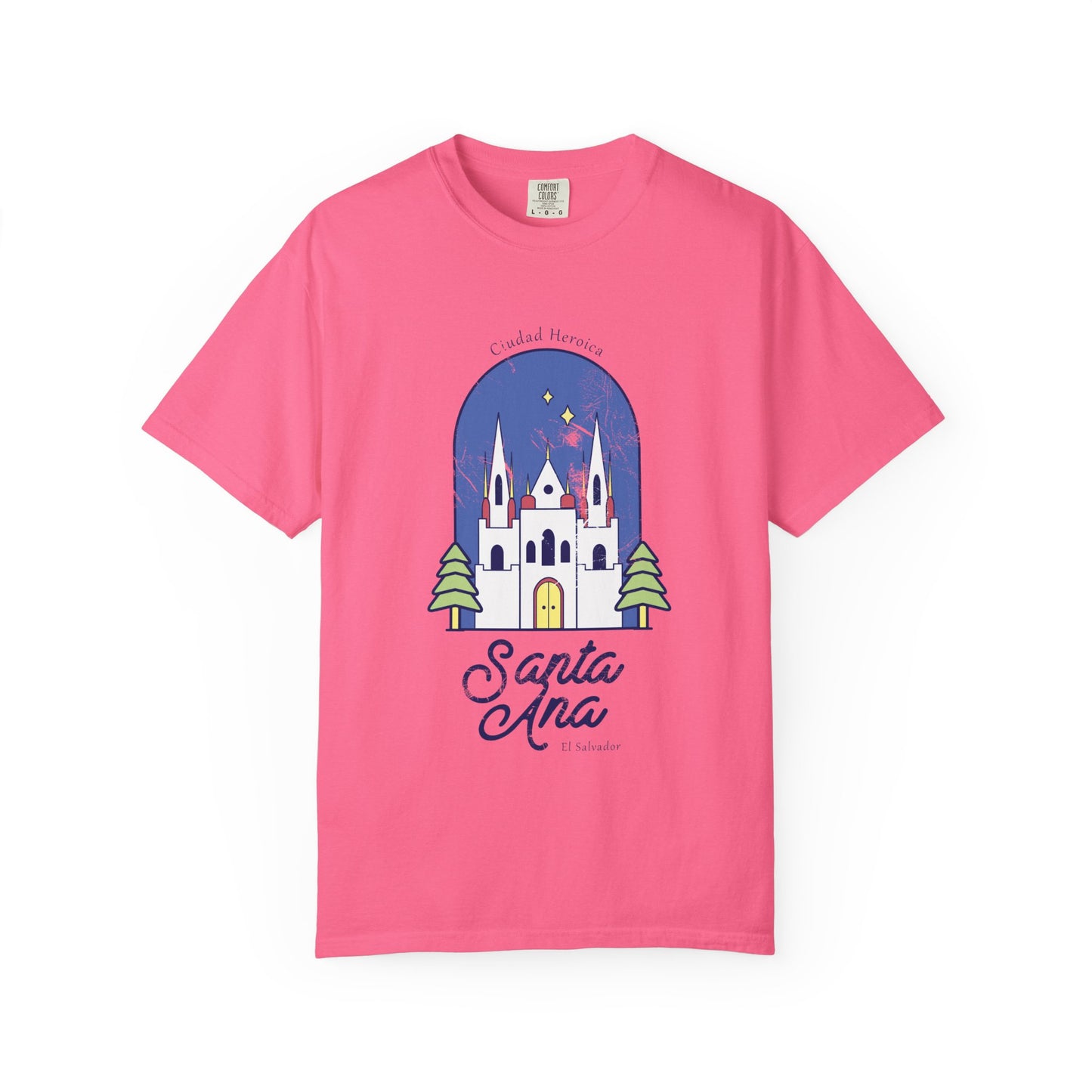 Santa Ana - El Salvador Unisex Garment-Dyed T-shirt