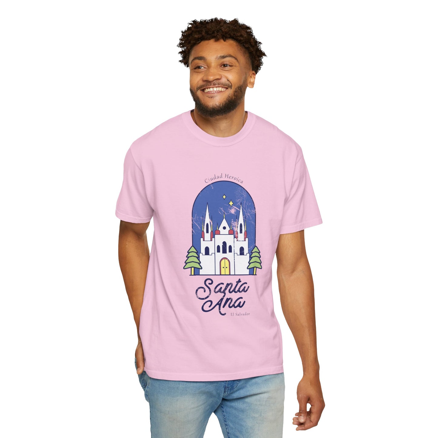 Santa Ana - El Salvador Unisex Garment-Dyed T-shirt