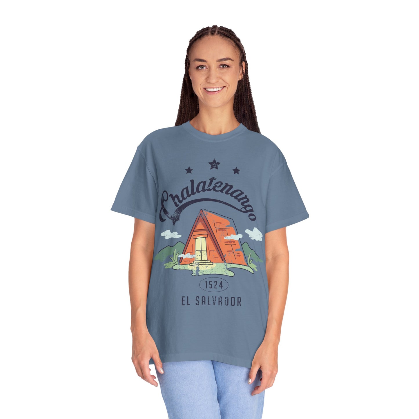 Chalate - El Salvador Unisex Garment-Dyed T-shirt