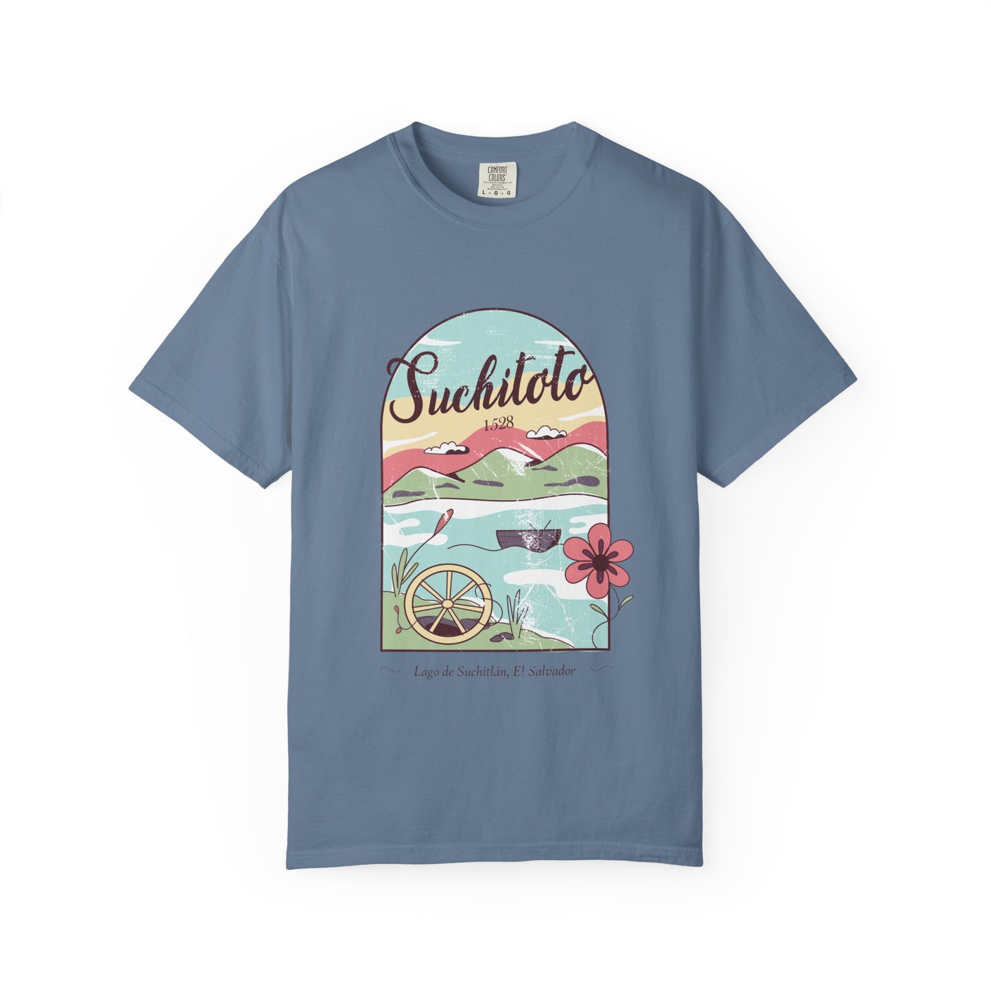 Suchitoto - El Salvador Unisex Garment-Dyed T-shirt