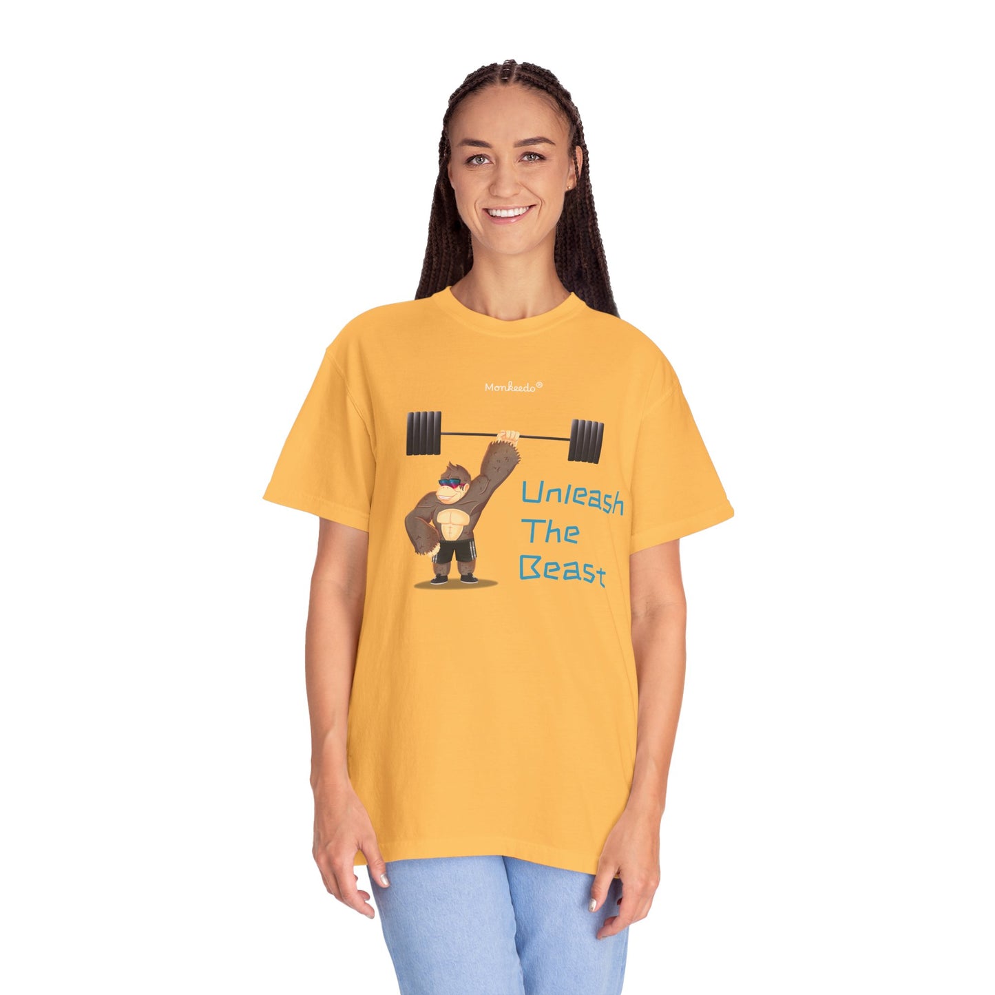 “Unleash the Beast” Monkeedo® - Unisex Garment-Dyed T-shirt