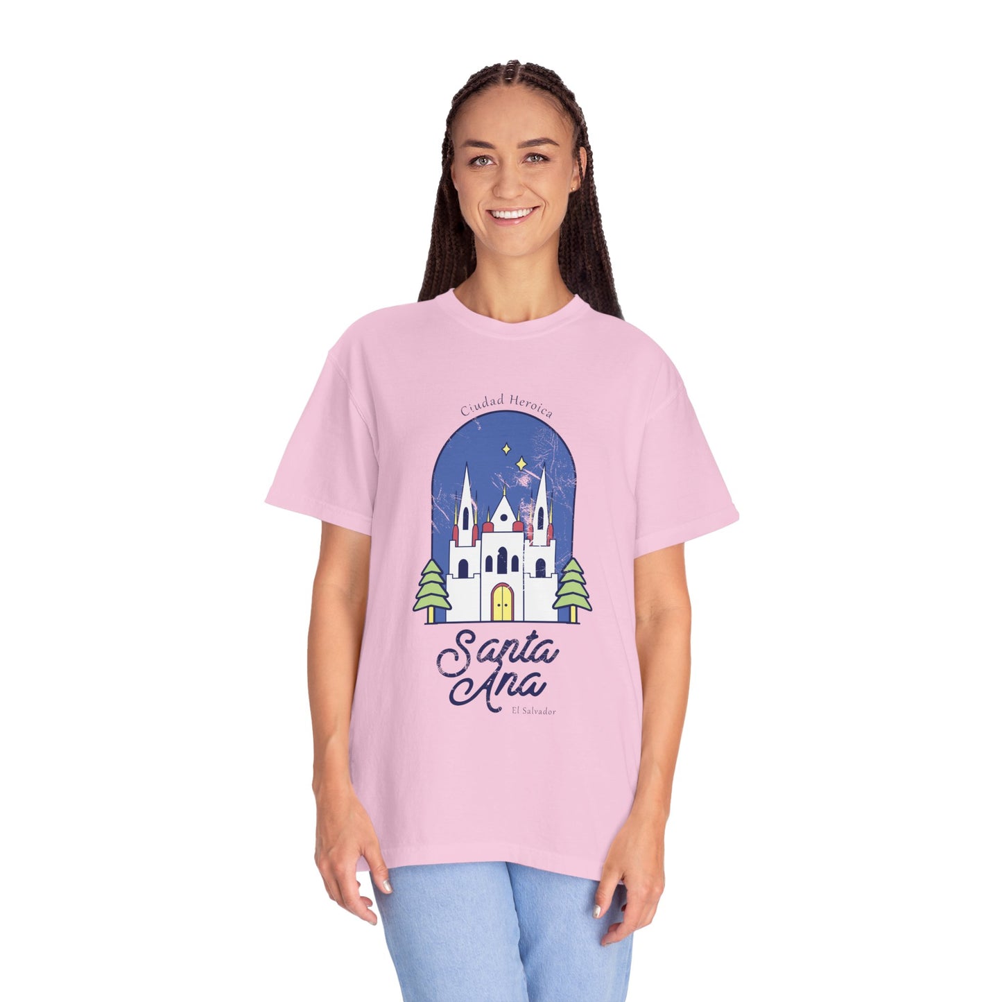 Santa Ana - El Salvador Unisex Garment-Dyed T-shirt