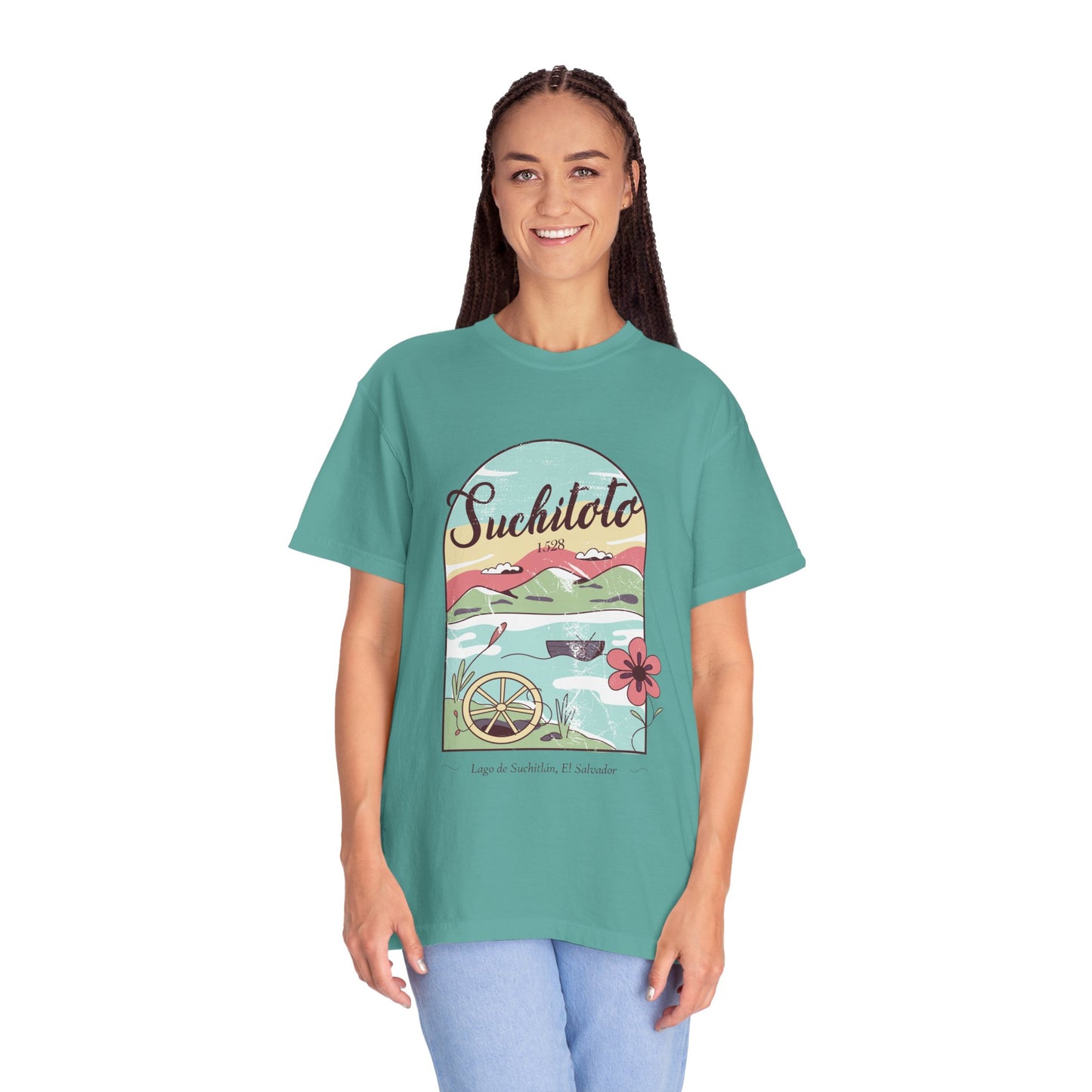Suchitoto - El Salvador Unisex Garment-Dyed T-shirt