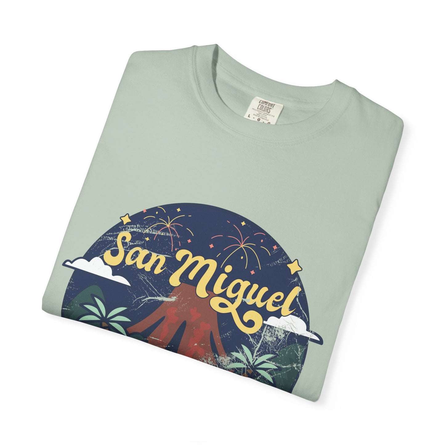 San Miguel - El Salvador Unisex Garment-Dyed T-shirt