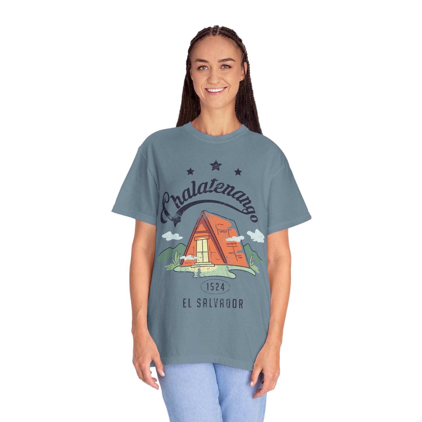 Chalate - El Salvador Unisex Garment-Dyed T-shirt