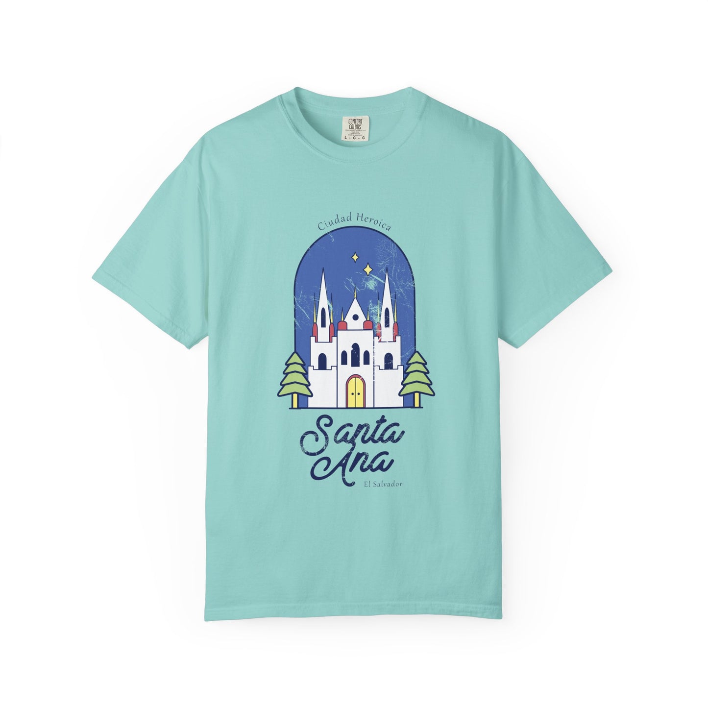 Santa Ana - El Salvador Unisex Garment-Dyed T-shirt