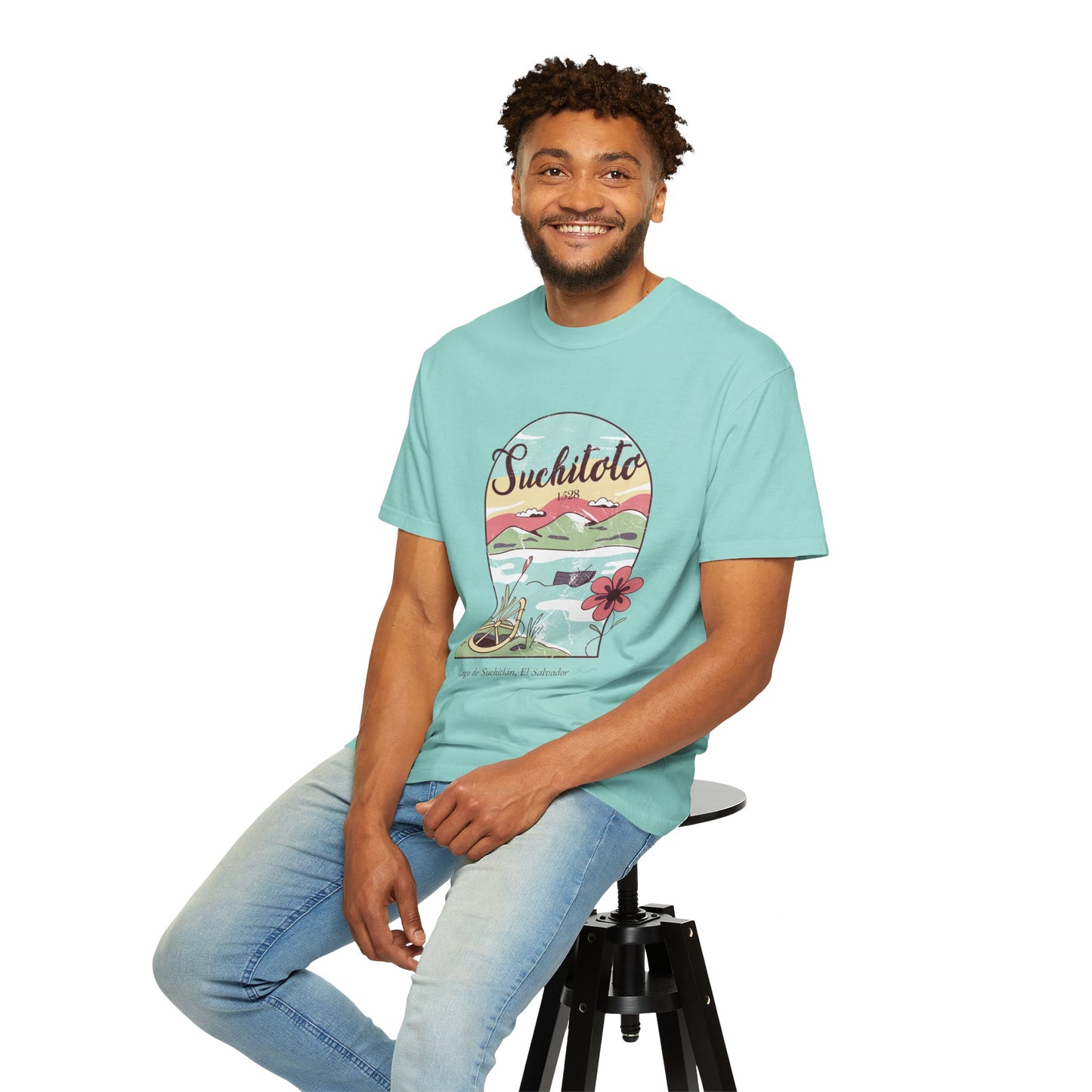 Suchitoto - El Salvador Unisex Garment-Dyed T-shirt