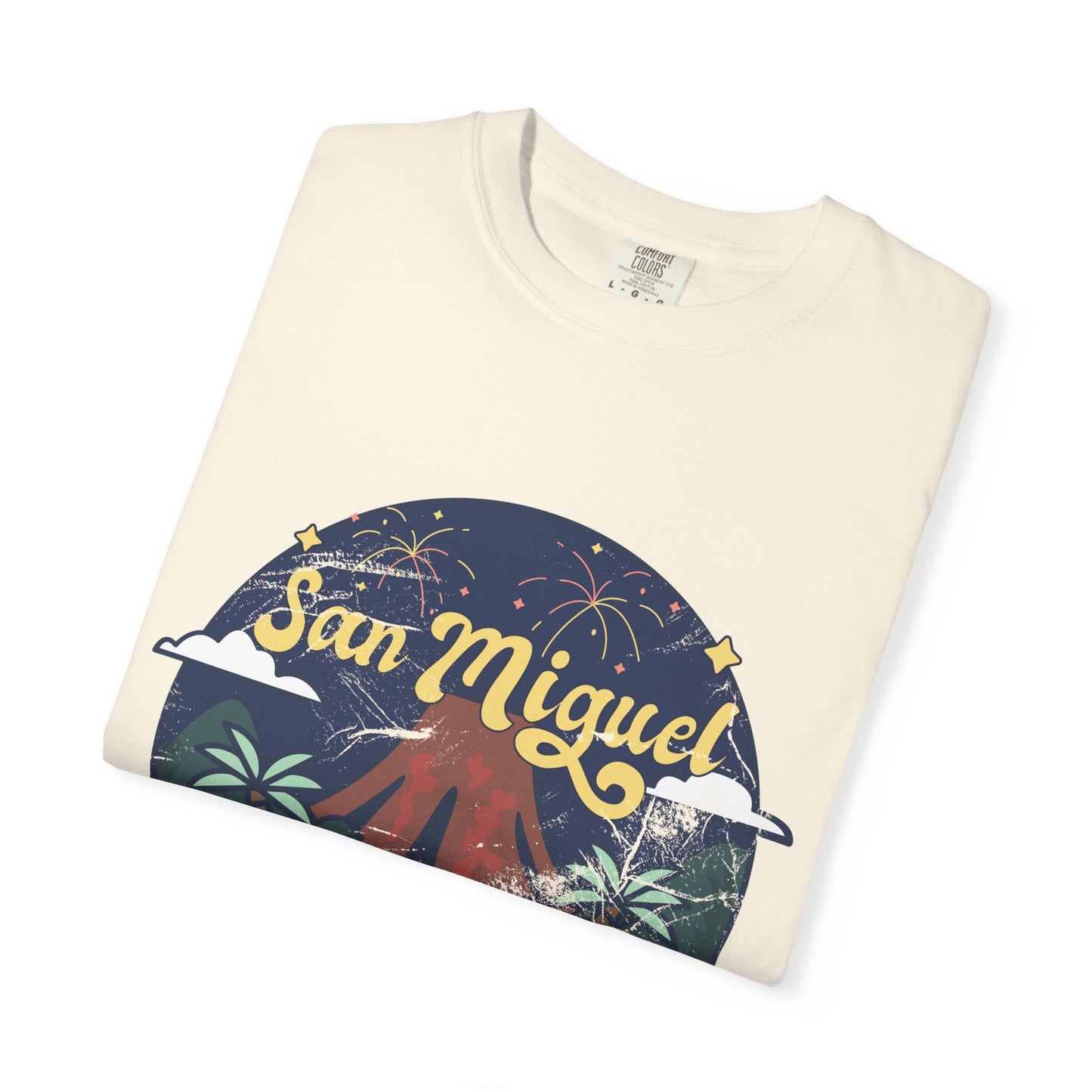 San Miguel - El Salvador Unisex Garment-Dyed T-shirt