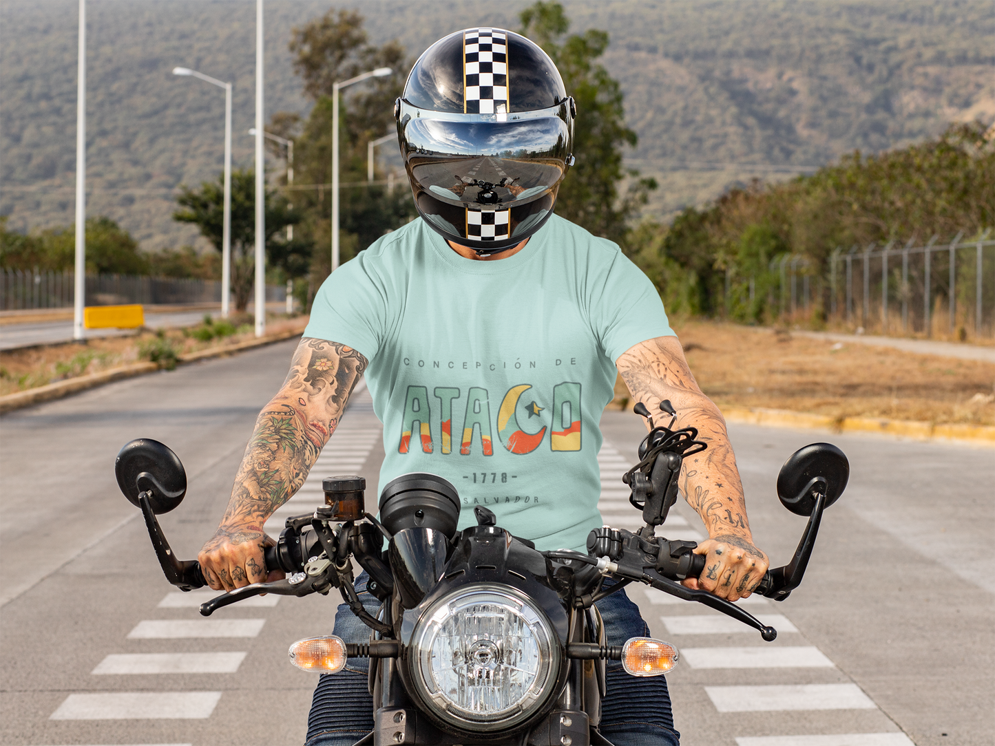 Ataco - El Salvador Unisex Garment-Dyed T-shirt
