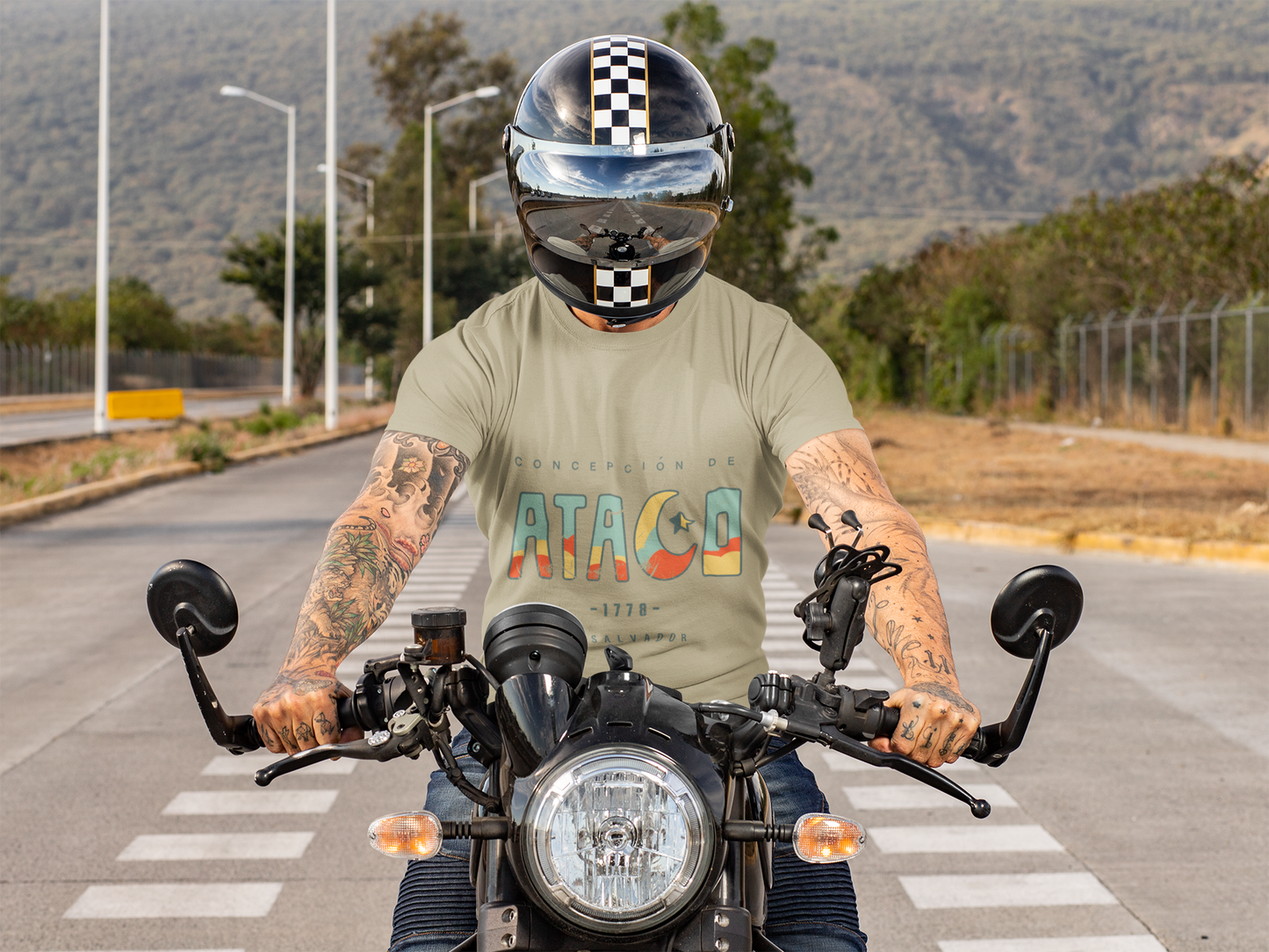 Ataco - El Salvador Unisex Garment-Dyed T-shirt