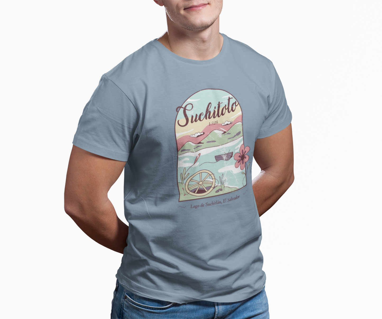 Suchitoto - El Salvador Unisex Garment-Dyed T-shirt