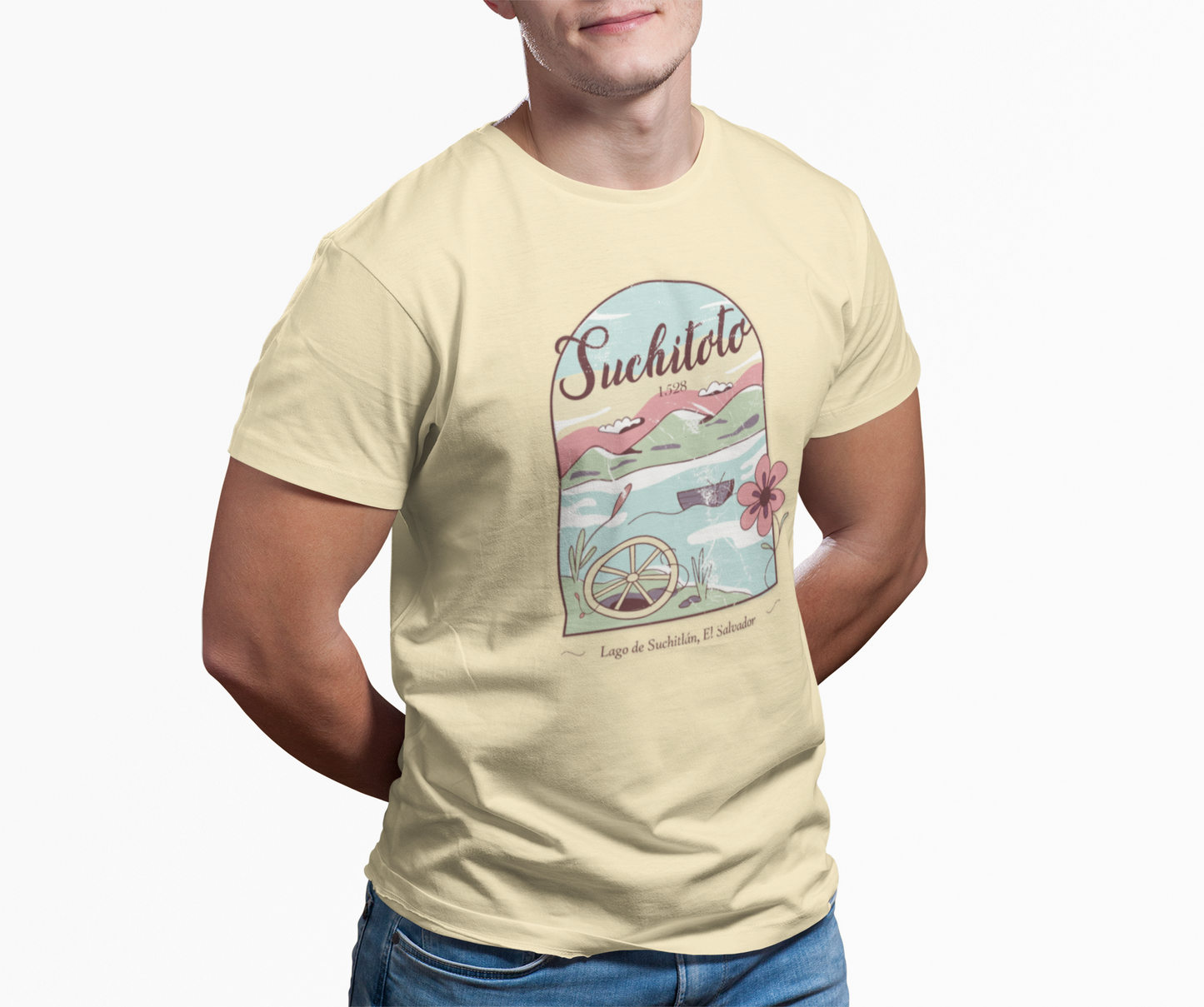 Suchitoto - El Salvador Unisex Garment-Dyed T-shirt