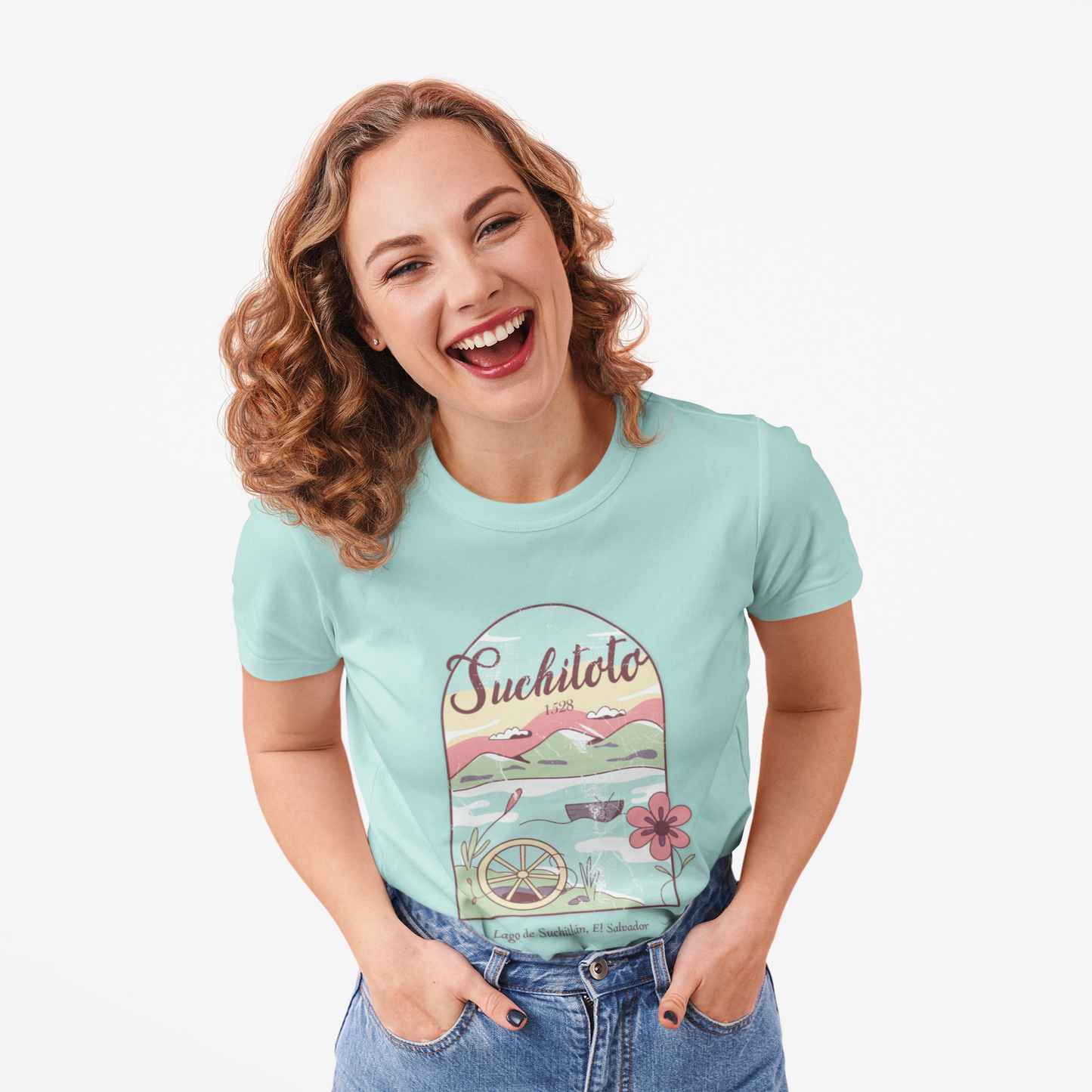 Suchitoto - El Salvador Unisex Garment-Dyed T-shirt