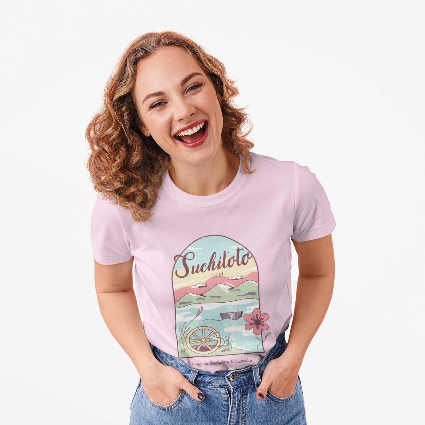 Suchitoto - El Salvador Unisex Garment-Dyed T-shirt