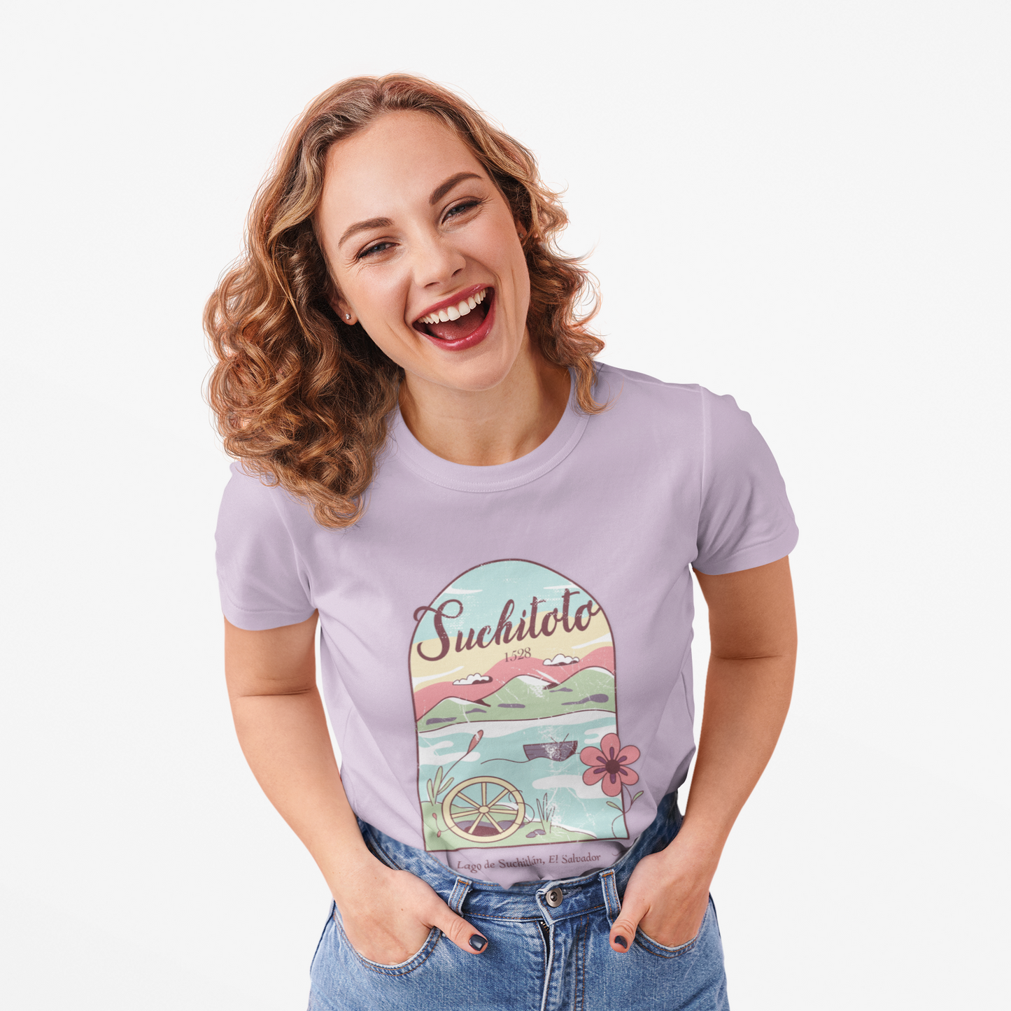 Suchitoto - El Salvador Unisex Garment-Dyed T-shirt