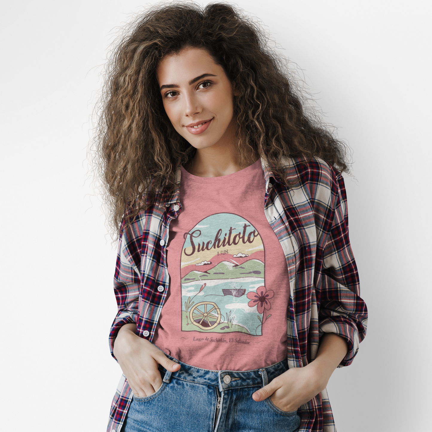 Suchitoto - El Salvador Unisex Garment-Dyed T-shirt