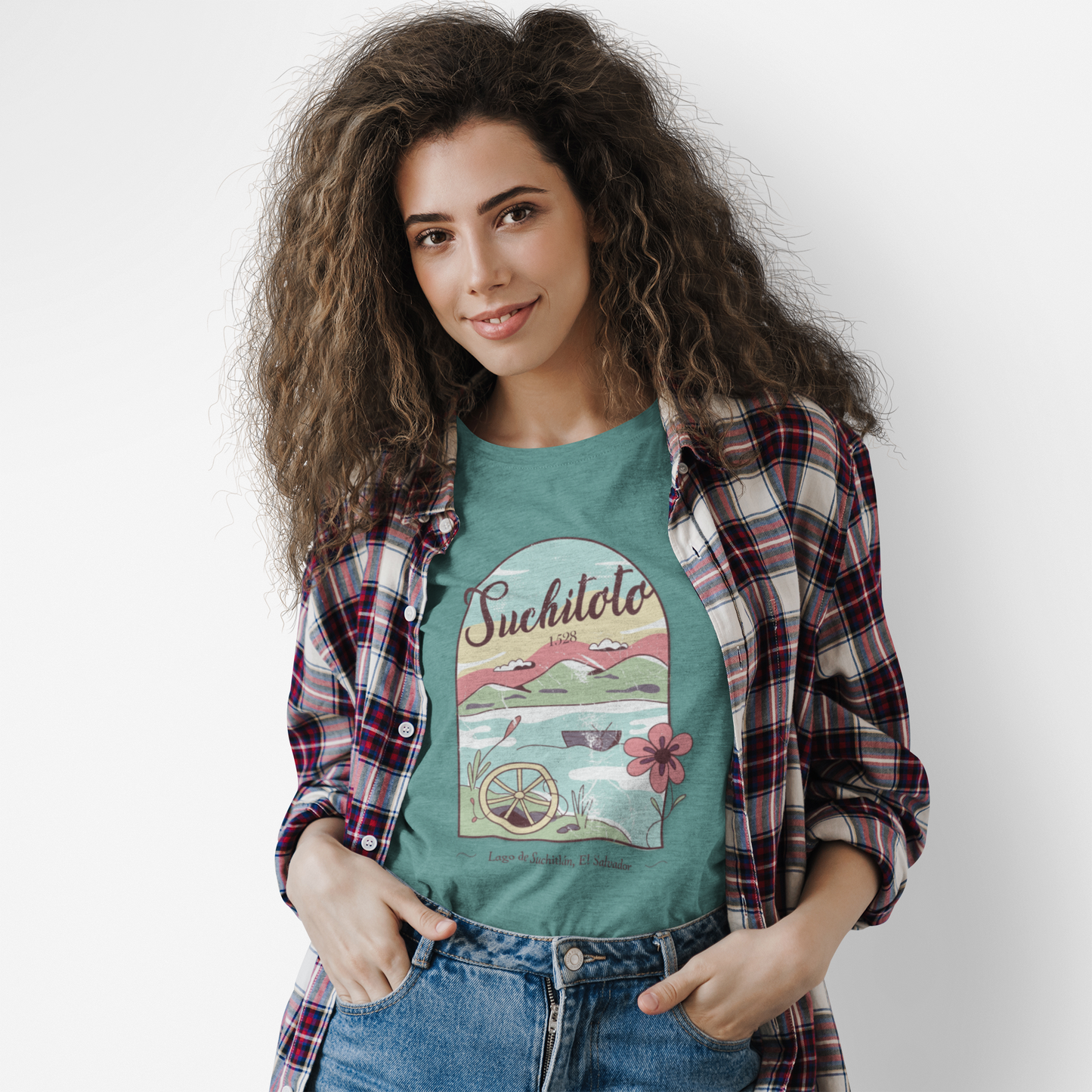 Suchitoto - El Salvador Unisex Garment-Dyed T-shirt