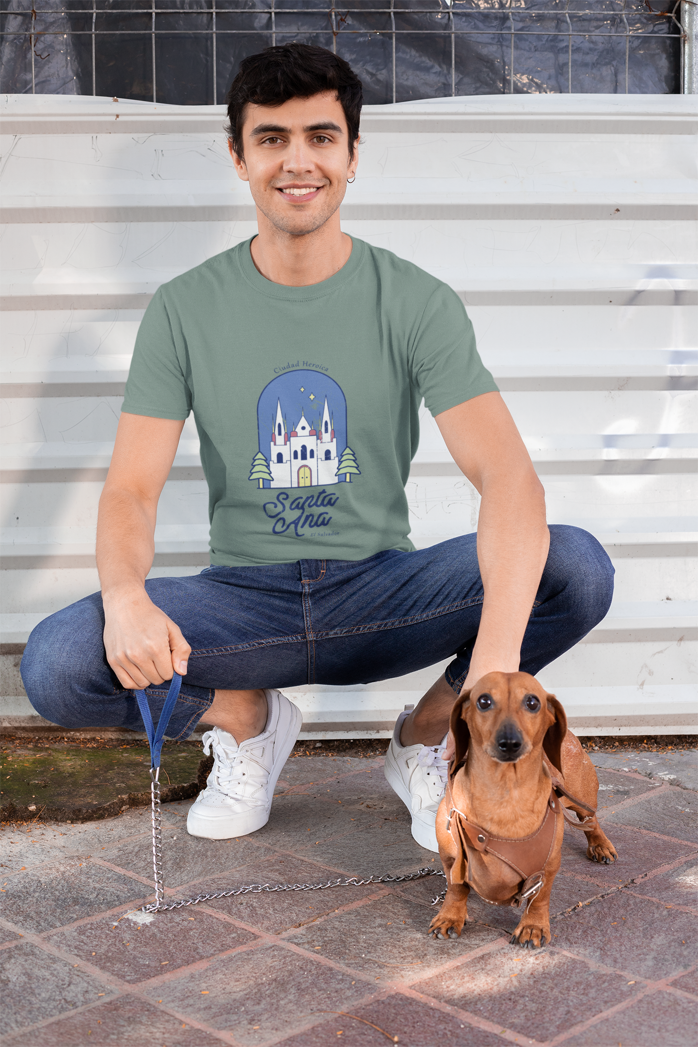 Santa Ana - El Salvador Unisex Garment-Dyed T-shirt