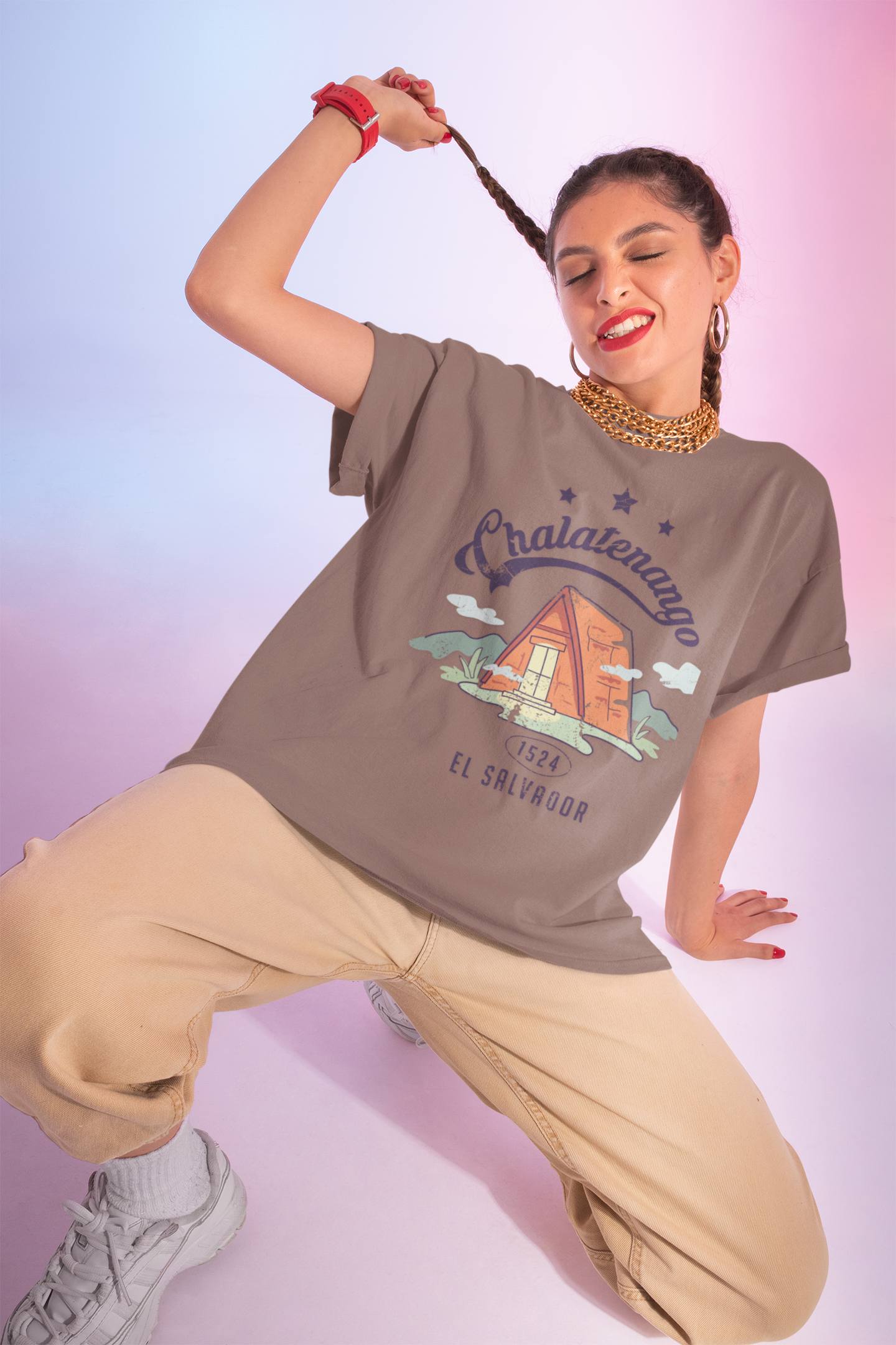 Chalate - El Salvador Unisex Garment-Dyed T-shirt