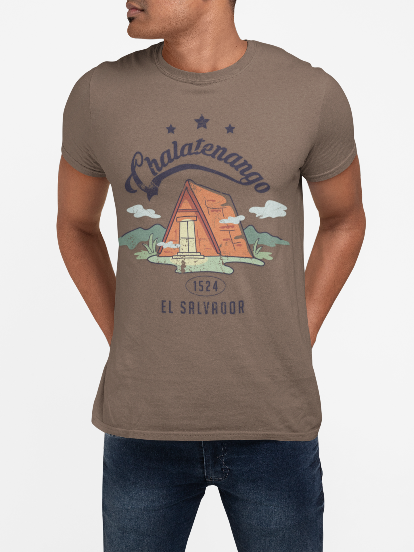 Chalate - El Salvador Unisex Garment-Dyed T-shirt