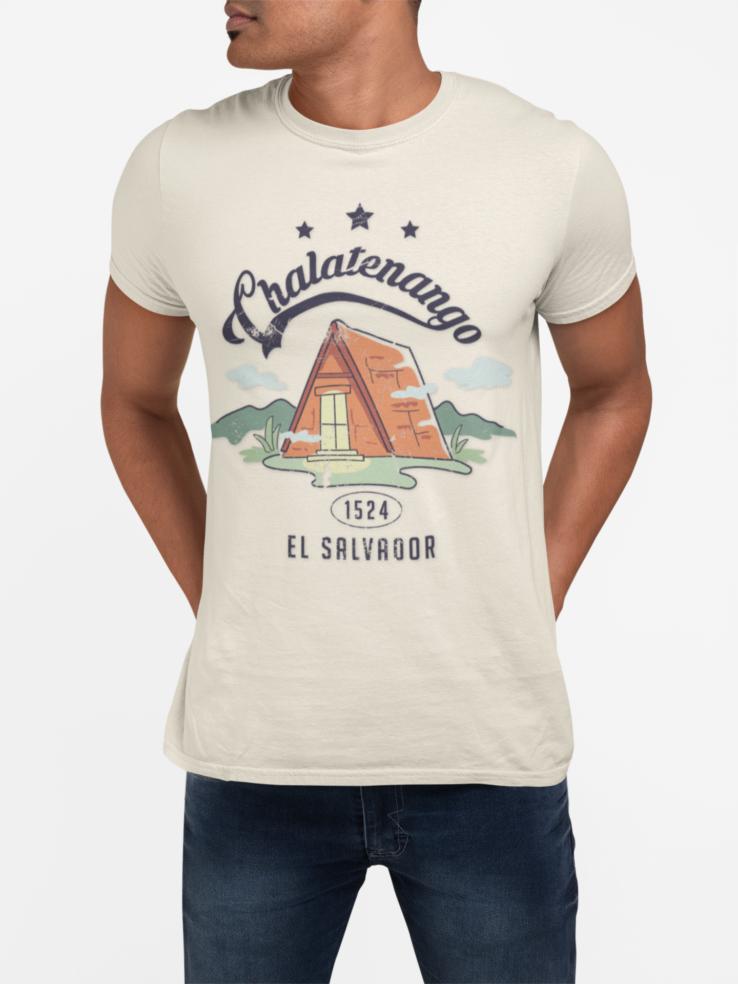 Chalate - El Salvador Unisex Garment-Dyed T-shirt