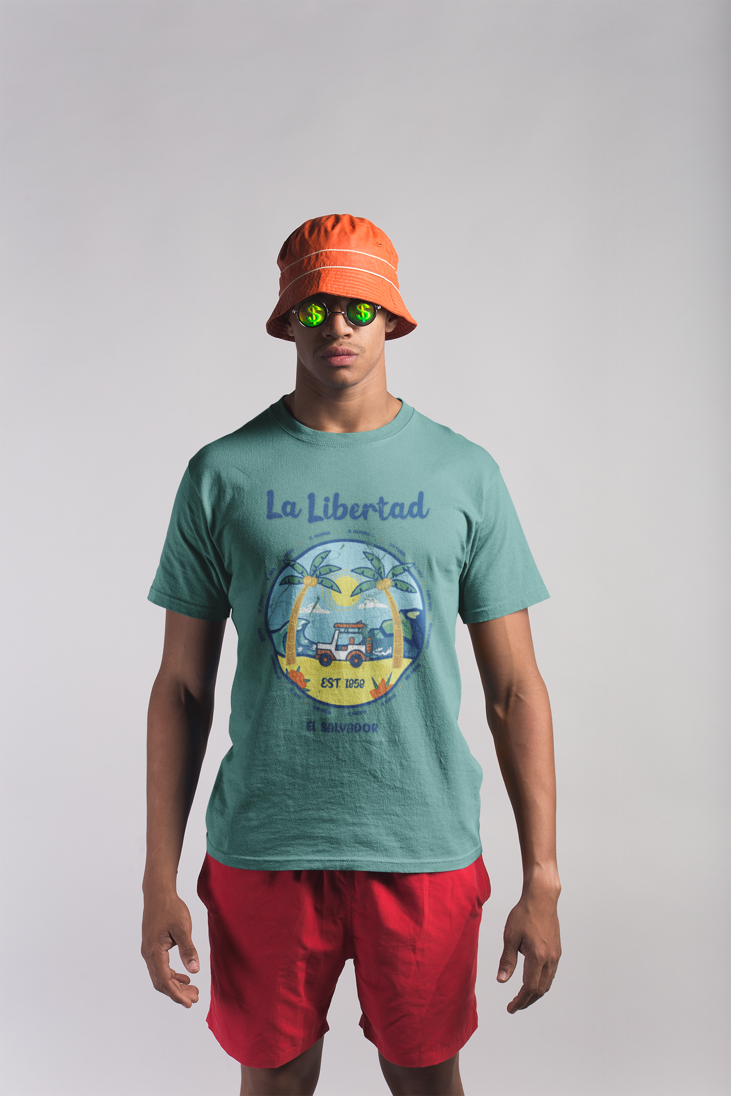 La Libertad - El Salvador Unisex Garment-Dyed T-shirt