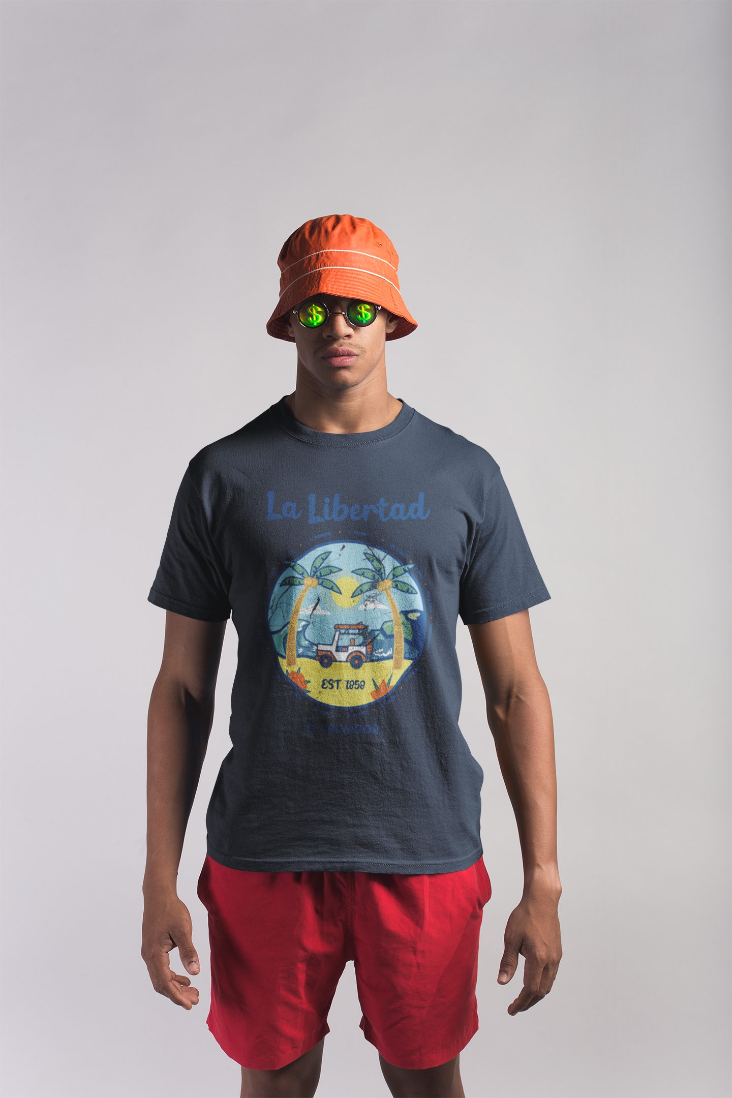 La Libertad - El Salvador Unisex Garment-Dyed T-shirt