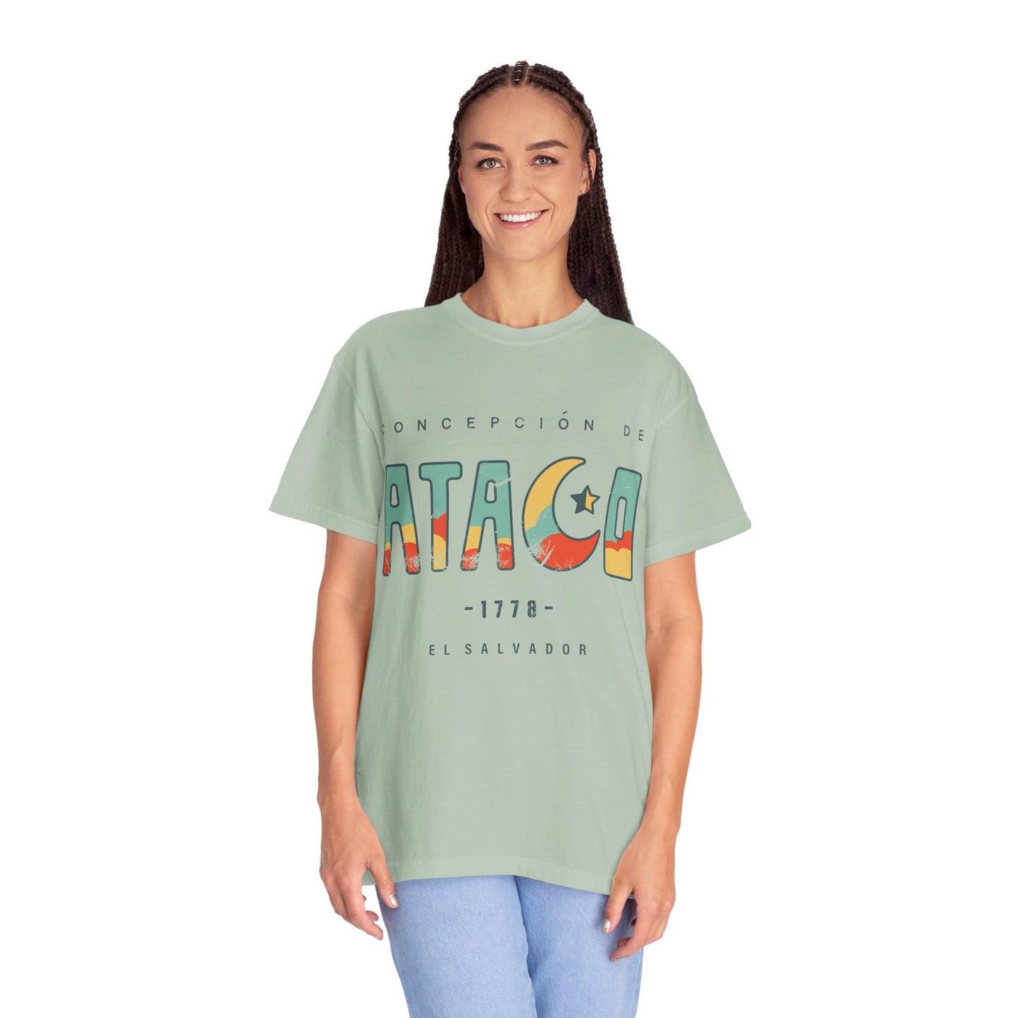 Ataco - El Salvador Unisex Garment-Dyed T-shirt