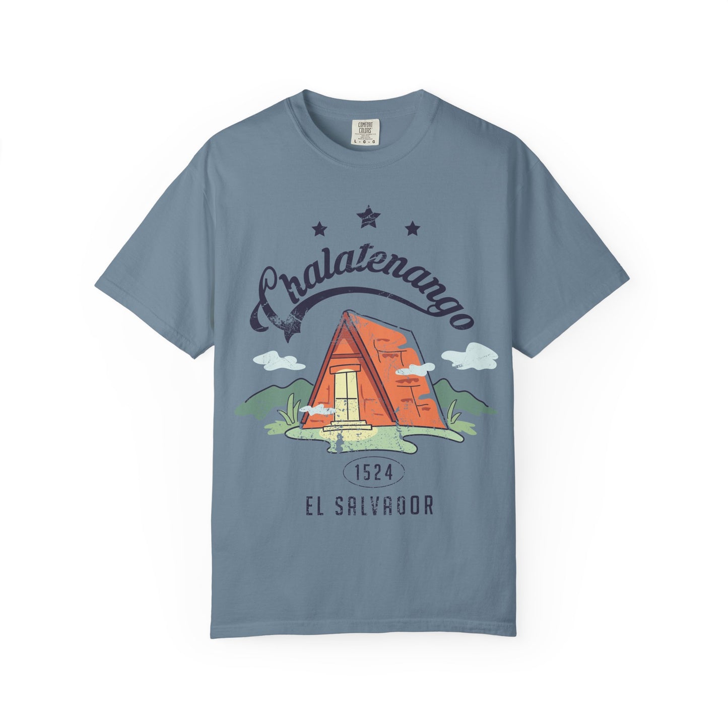 Chalate - El Salvador Unisex Garment-Dyed T-shirt
