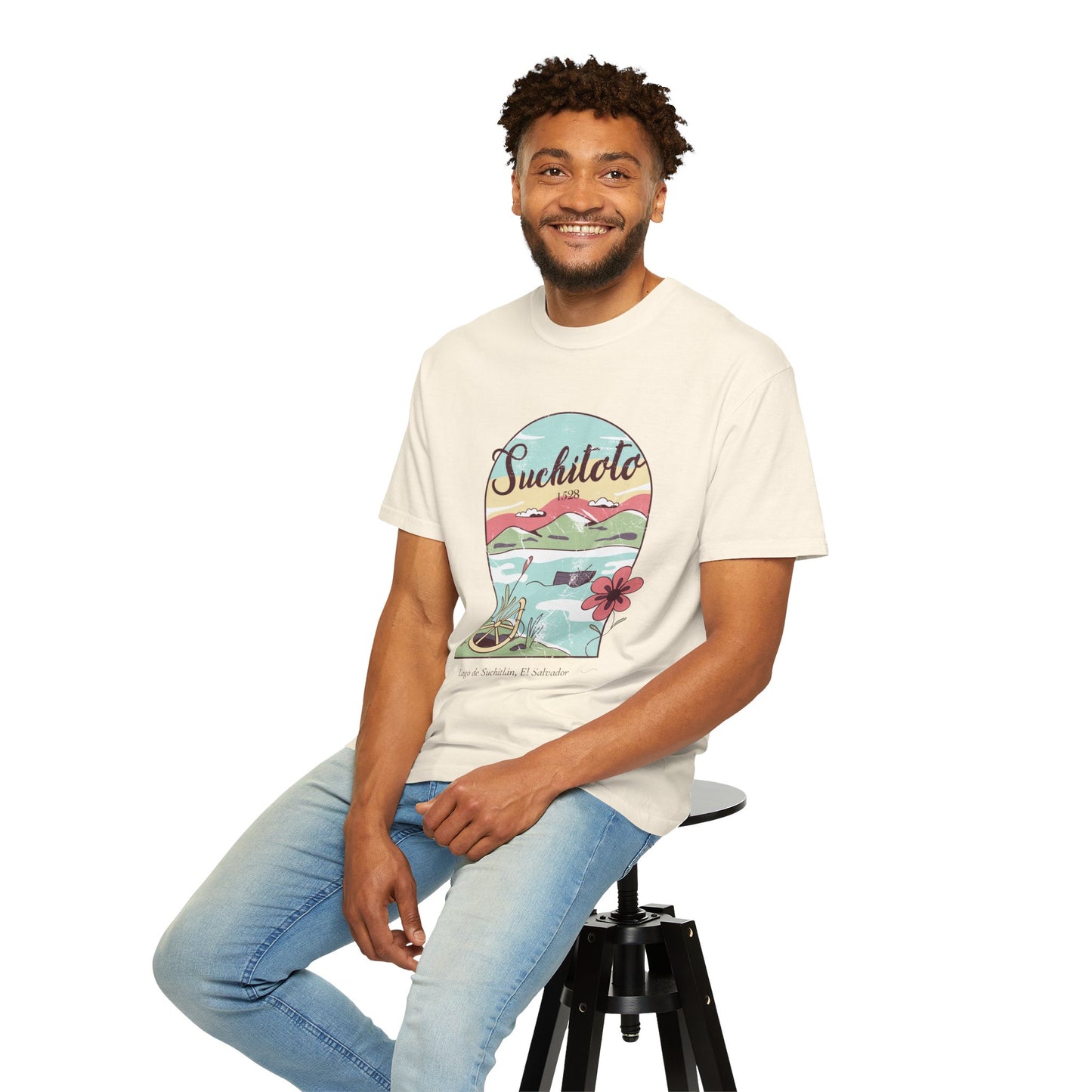 Suchitoto - El Salvador Unisex Garment-Dyed T-shirt