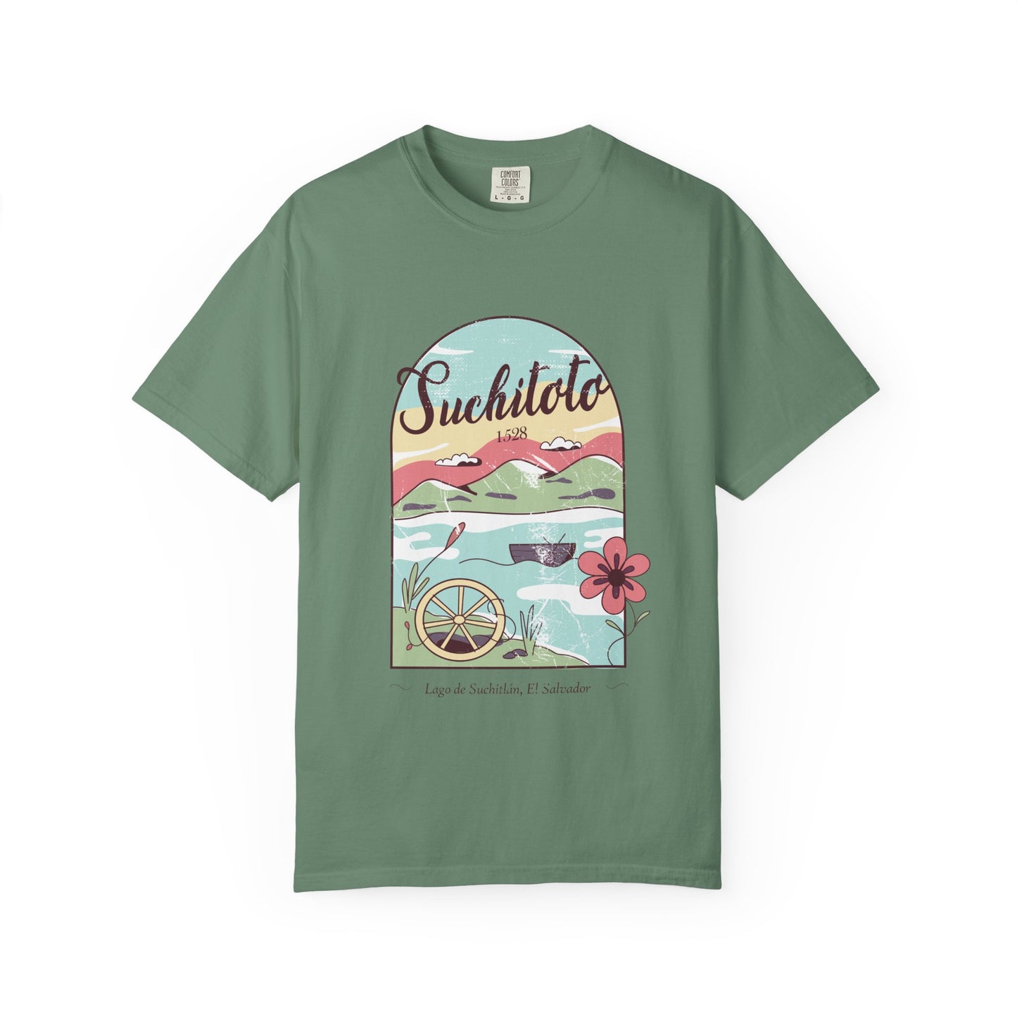 Suchitoto - El Salvador Unisex Garment-Dyed T-shirt