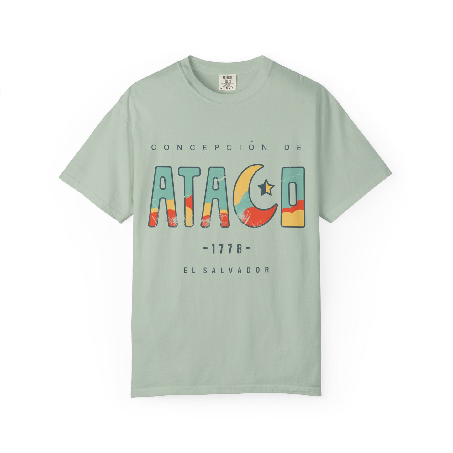 Ataco - El Salvador Unisex Garment-Dyed T-shirt