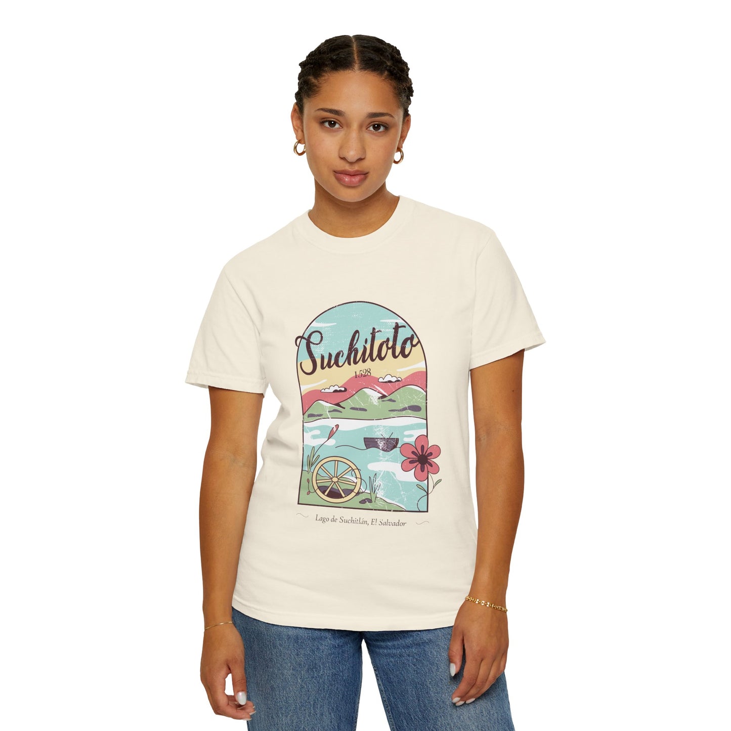 Suchitoto - El Salvador Unisex Garment-Dyed T-shirt