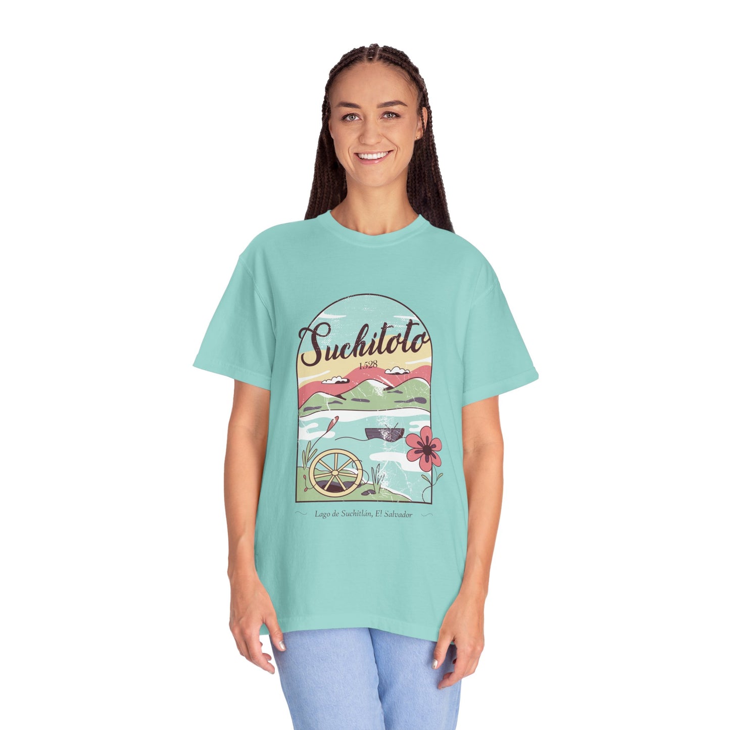 Suchitoto - El Salvador Unisex Garment-Dyed T-shirt