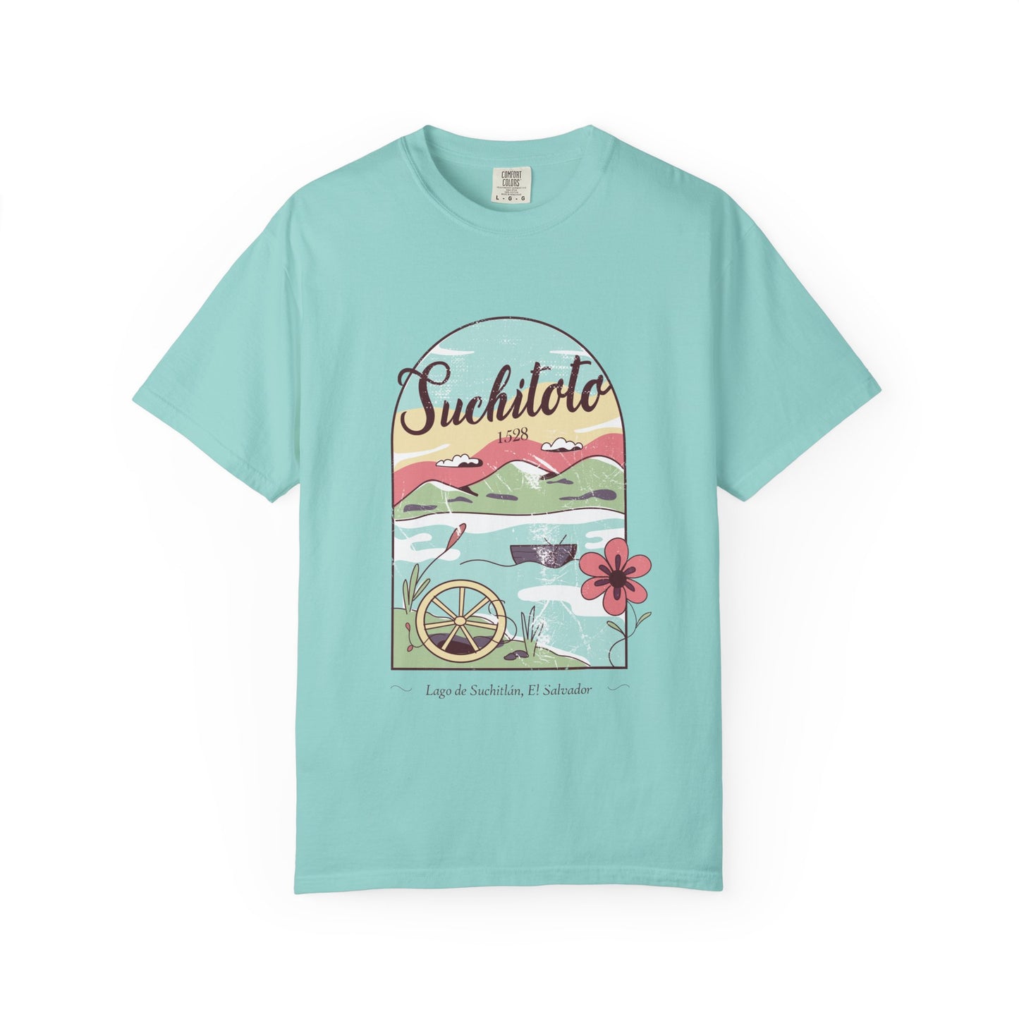 Suchitoto - El Salvador Unisex Garment-Dyed T-shirt